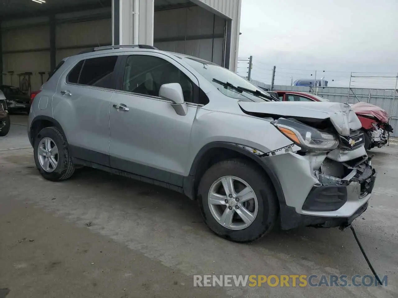 4 fotografías del automóvil dañado KL7CJPSB7KB866963 CHEVROLET TRAX 2019