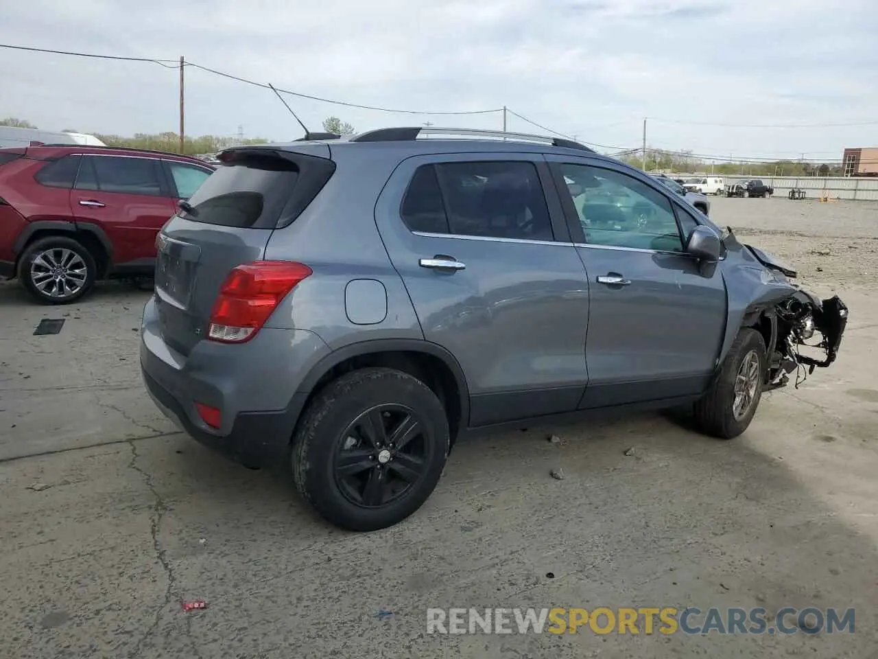 3 fotografías del automóvil dañado KL7CJPSB7KB880071 CHEVROLET TRAX 2019