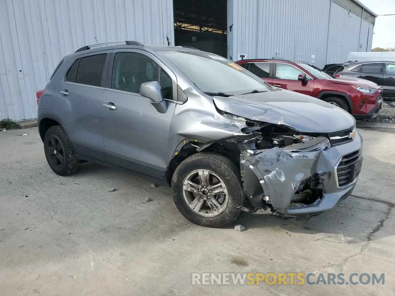 4 fotografías del automóvil dañado KL7CJPSB7KB880071 CHEVROLET TRAX 2019