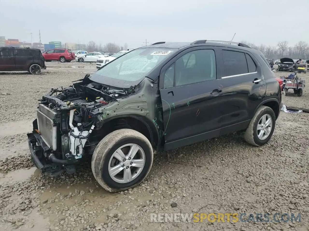 1 fotografías del automóvil dañado KL7CJPSB7KB896500 CHEVROLET TRAX 2019