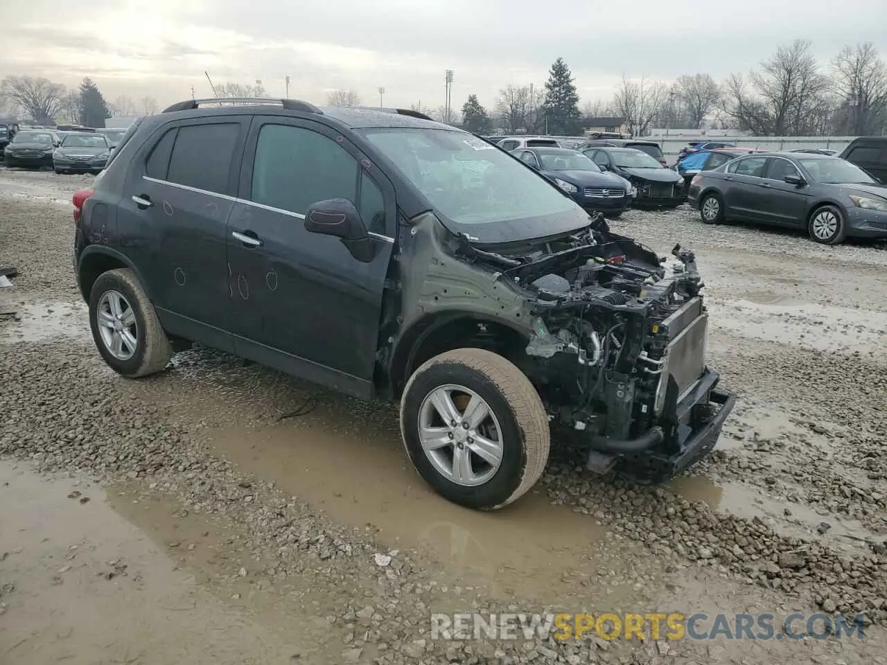 4 fotografías del automóvil dañado KL7CJPSB7KB896500 CHEVROLET TRAX 2019