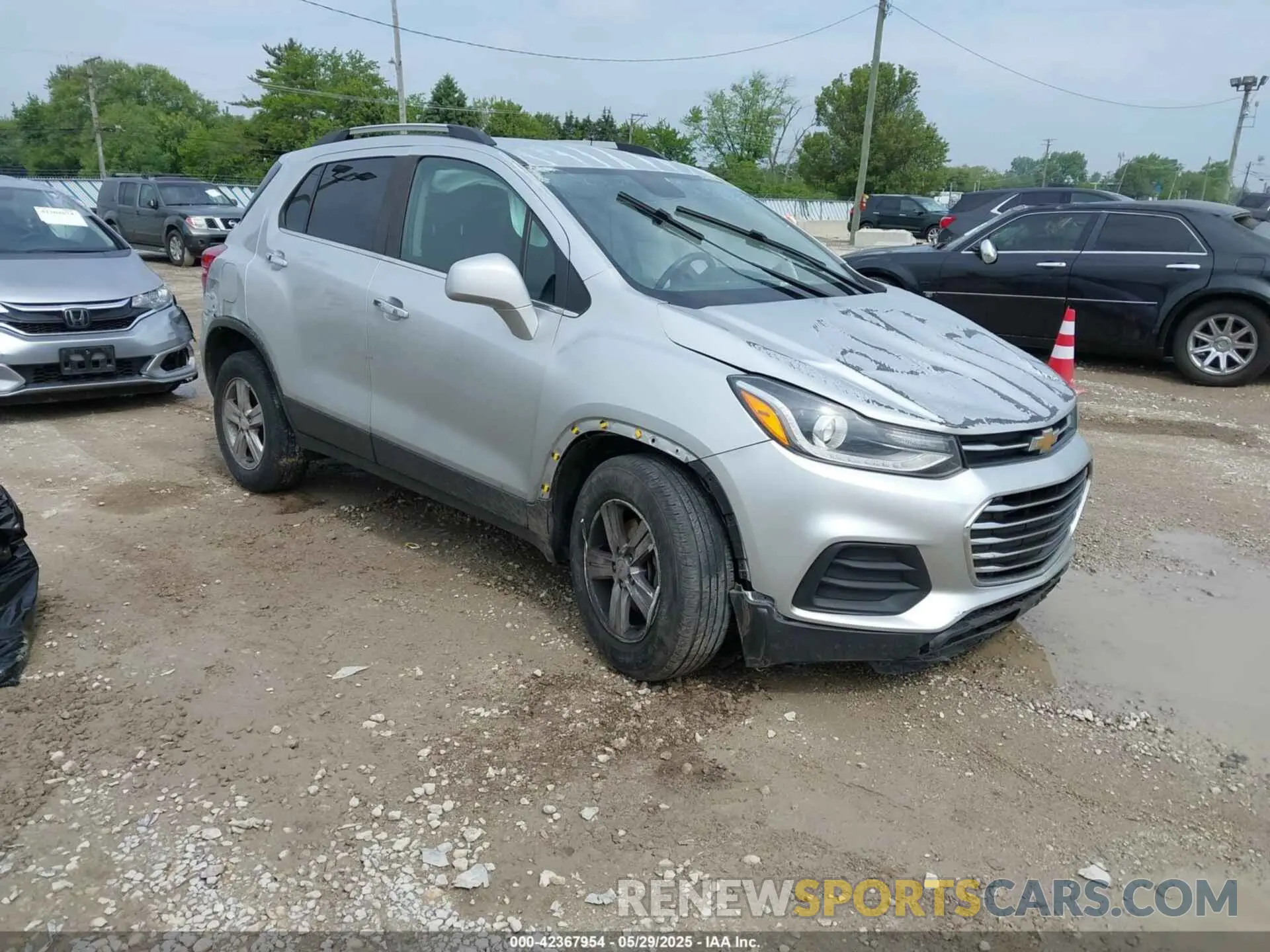 1 fotografías del automóvil dañado KL7CJPSB8KB842171 CHEVROLET TRAX 2019