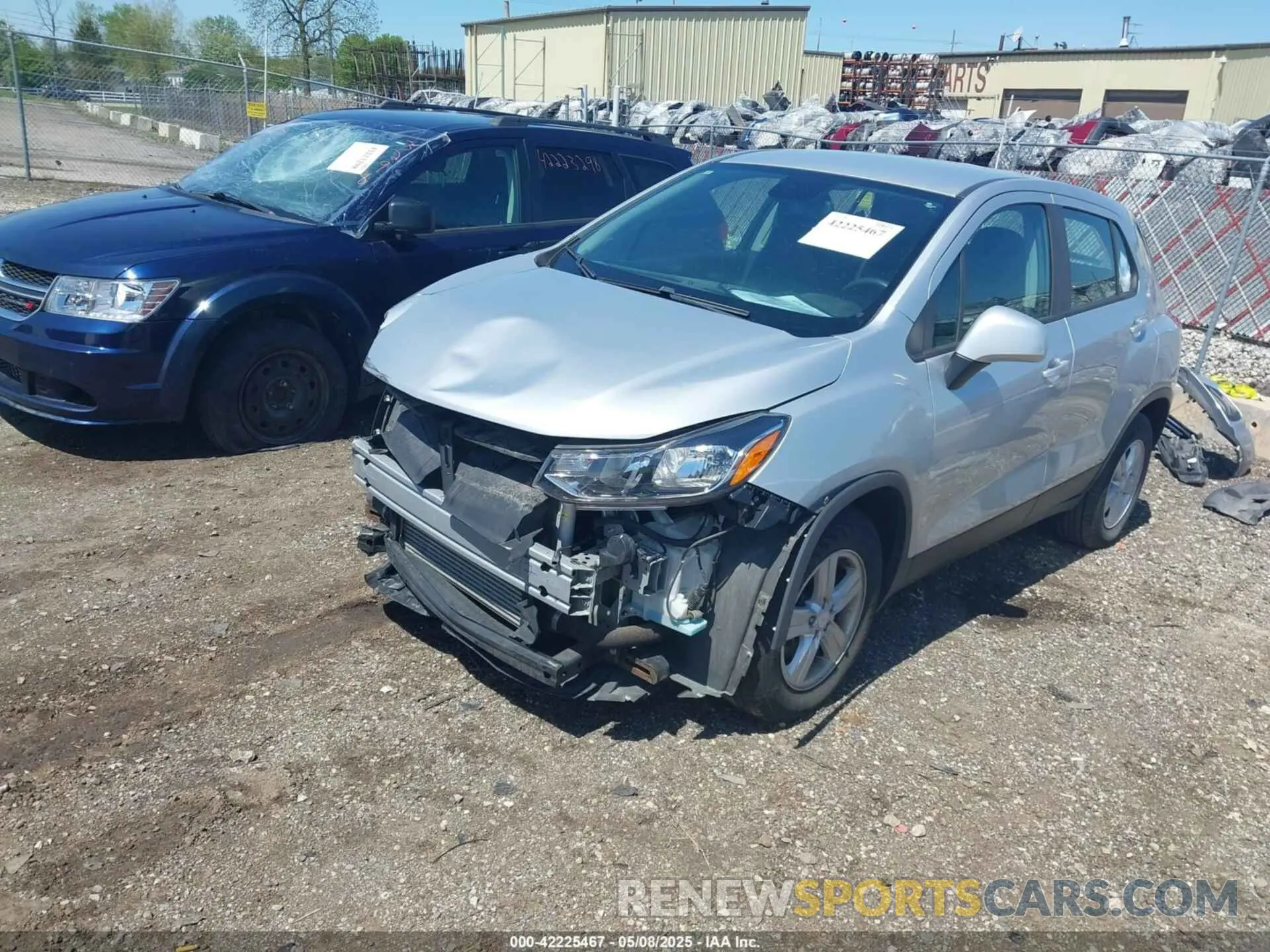2 fotografías del automóvil dañado 3GNCJKSB0LL130816 CHEVROLET TRAX 2020