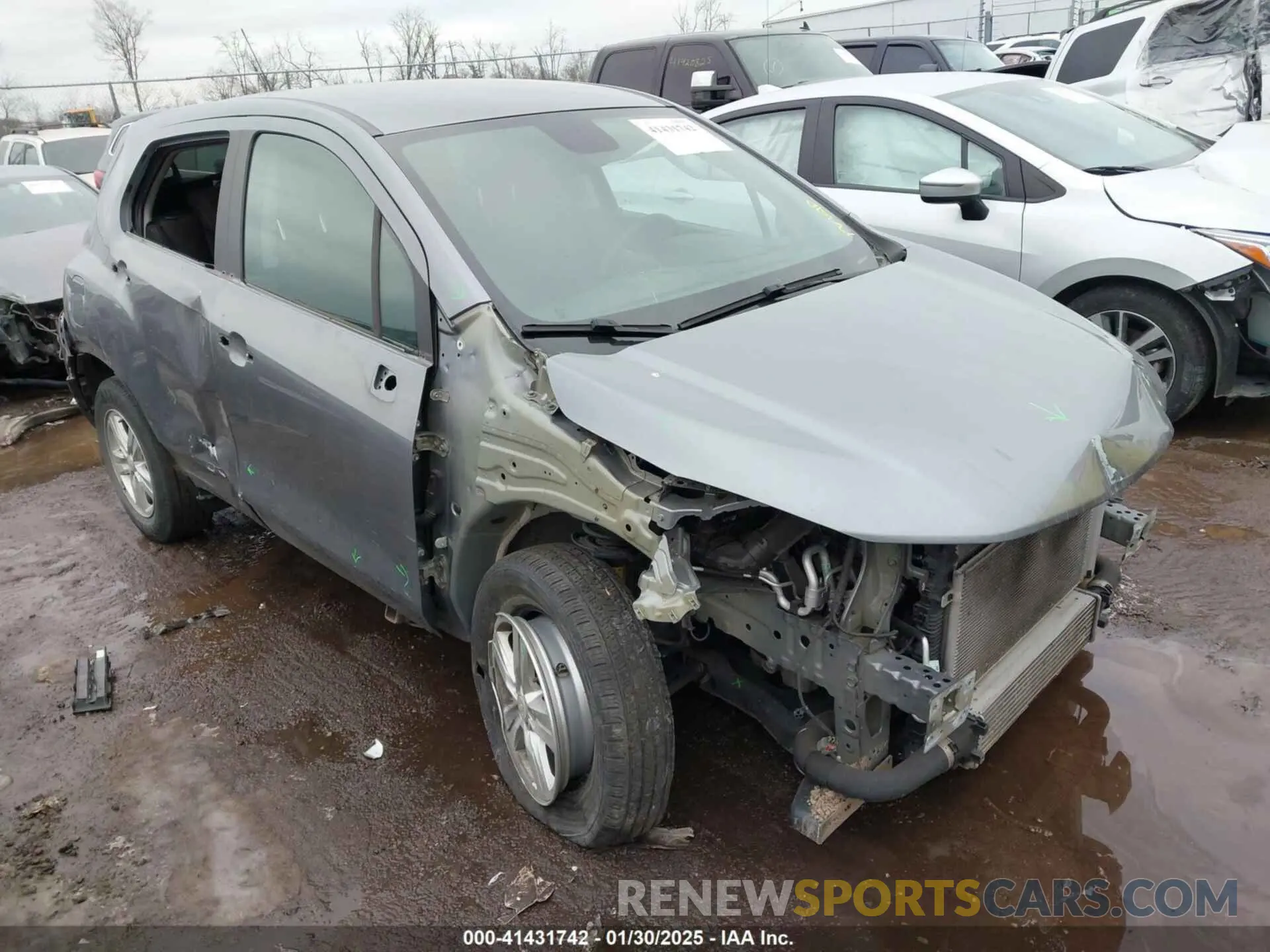 1 fotografías del automóvil dañado 3GNCJKSB0LL152282 CHEVROLET TRAX 2020