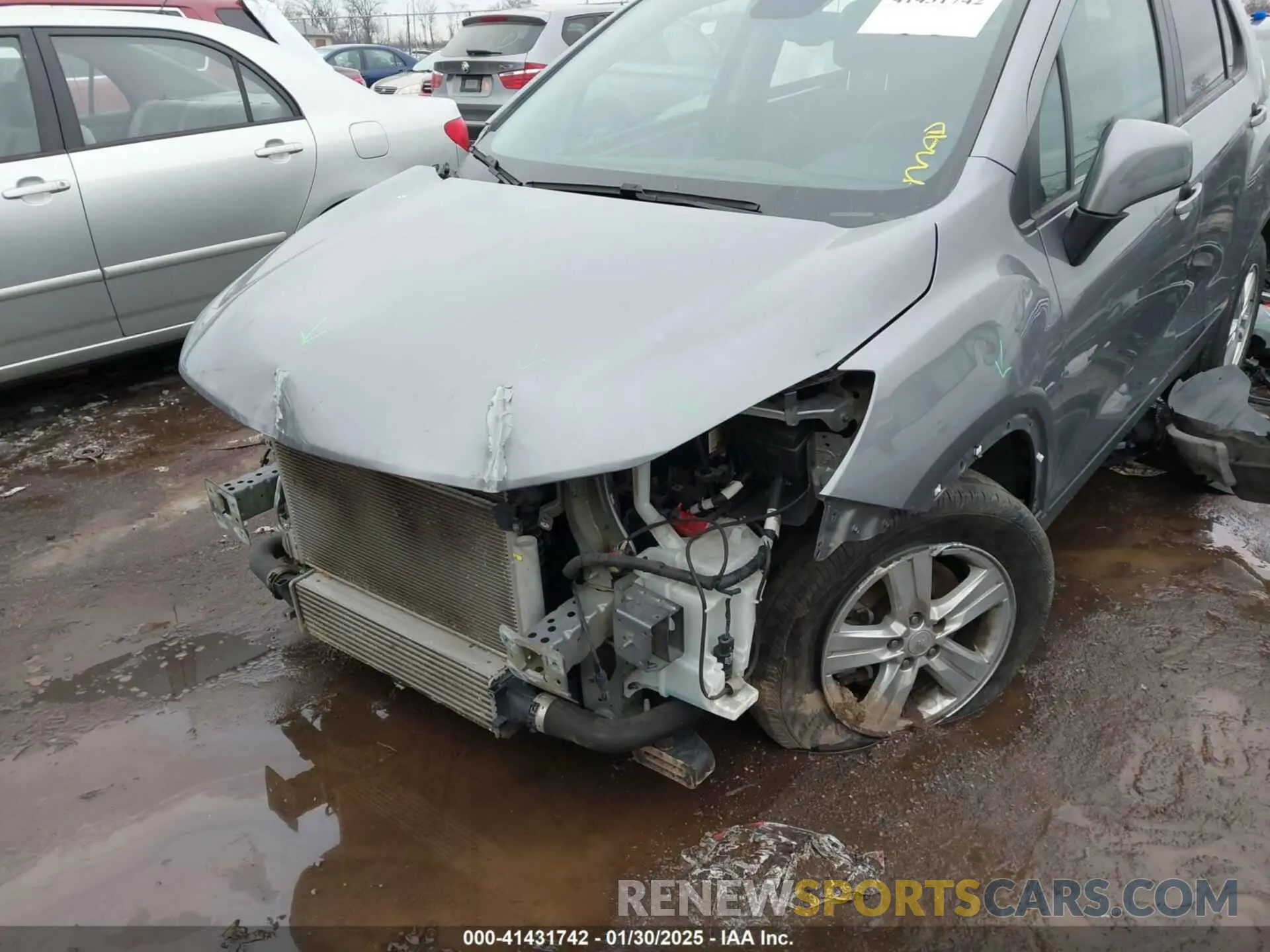 6 fotografías del automóvil dañado 3GNCJKSB0LL152282 CHEVROLET TRAX 2020