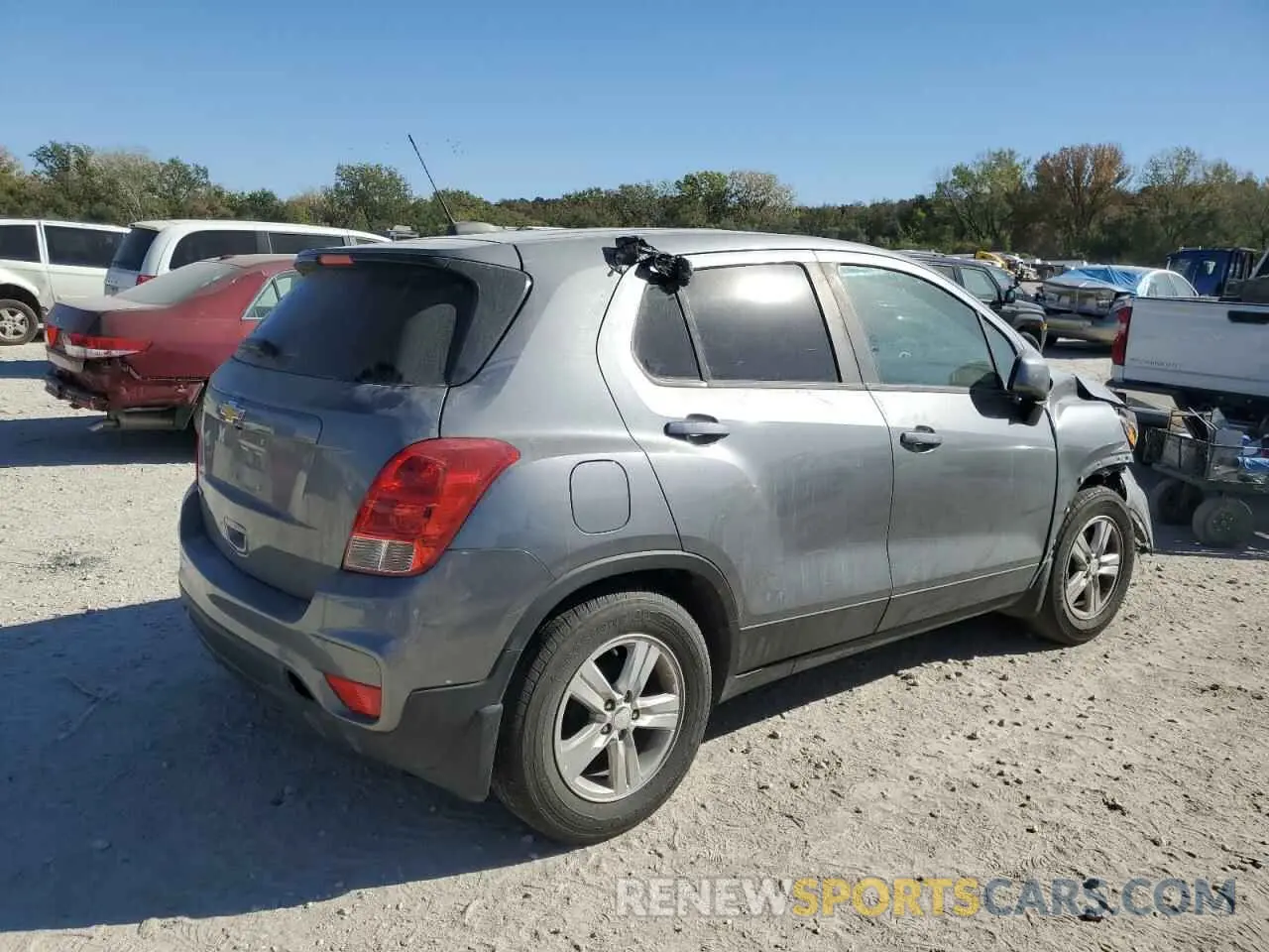3 fotografías del automóvil dañado 3GNCJKSB0LL156848 CHEVROLET TRAX 2020