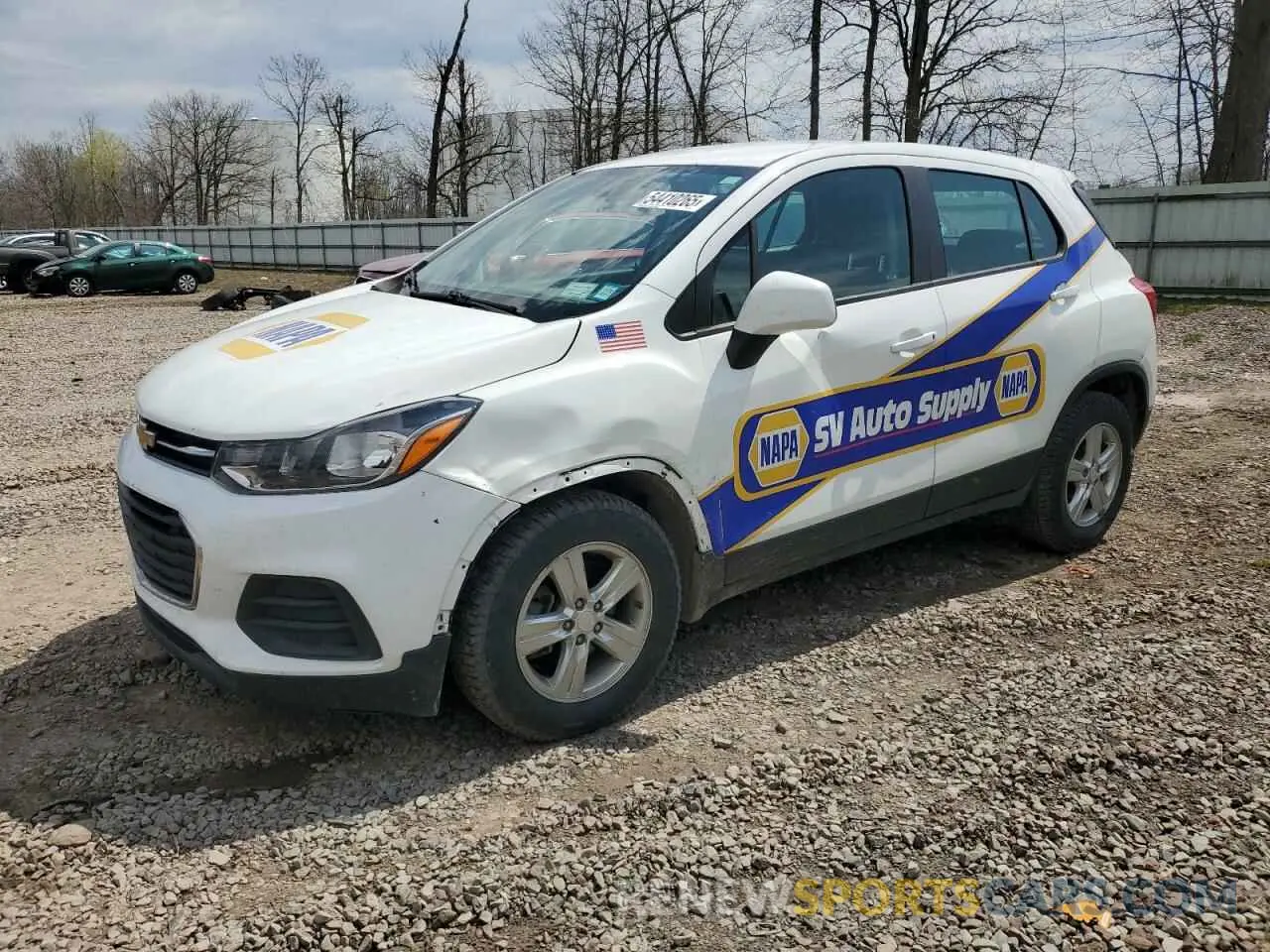 1 fotografías del automóvil dañado 3GNCJKSB1LL137404 CHEVROLET TRAX 2020