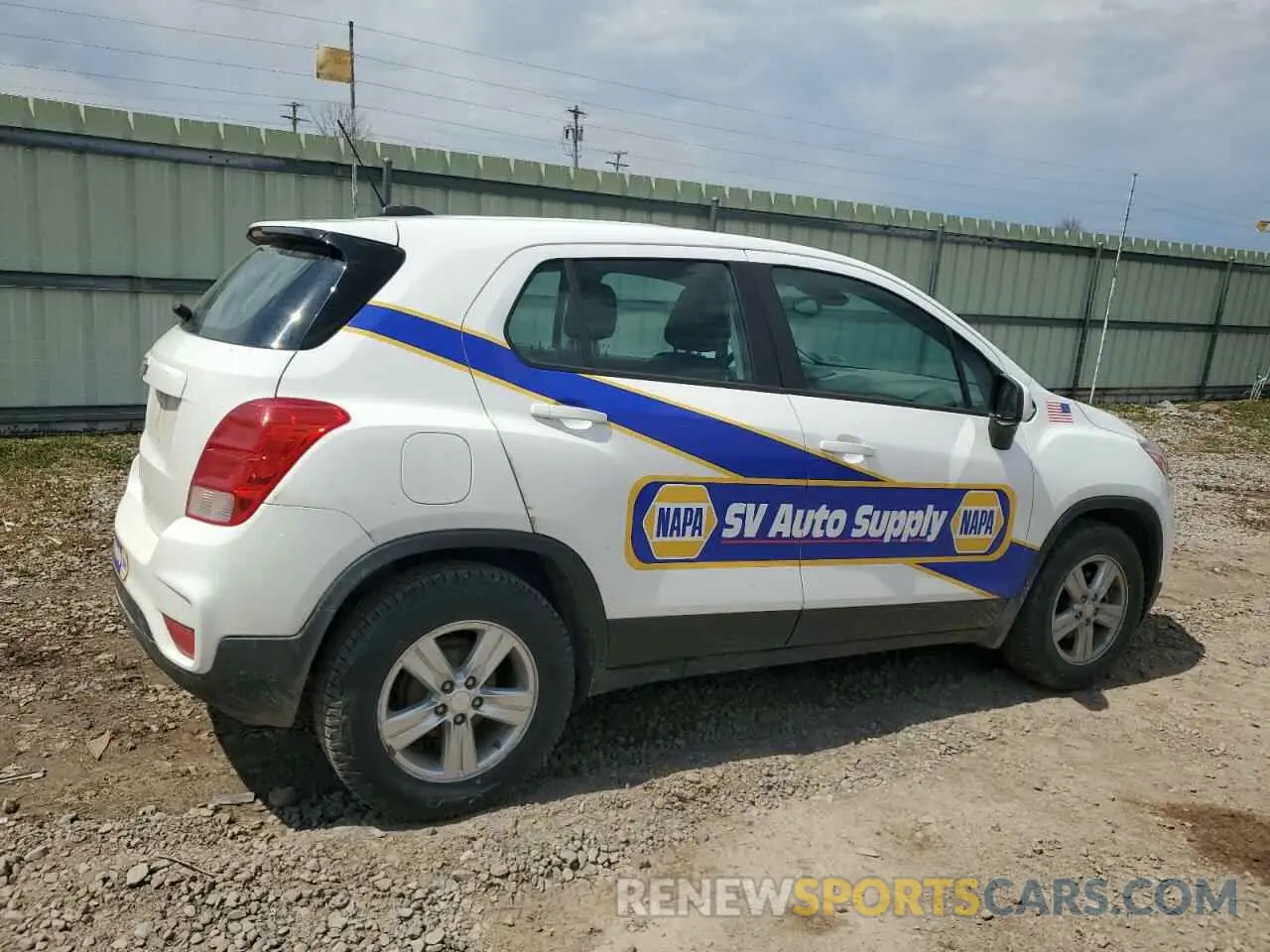 3 fotografías del automóvil dañado 3GNCJKSB1LL137404 CHEVROLET TRAX 2020