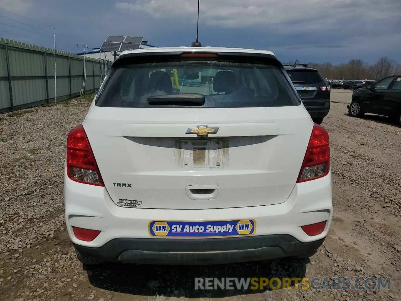 6 fotografías del automóvil dañado 3GNCJKSB1LL137404 CHEVROLET TRAX 2020