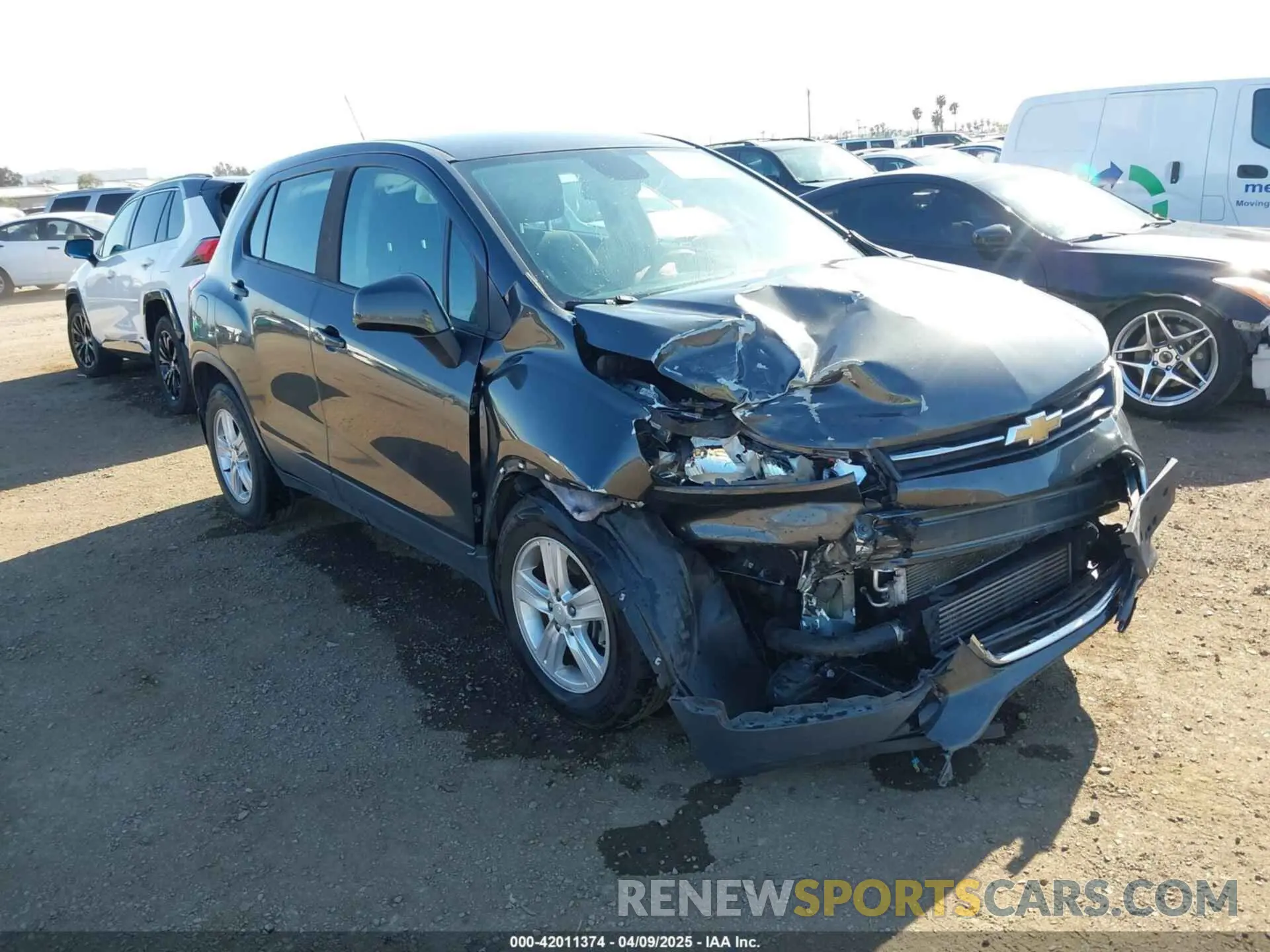 1 fotografías del automóvil dañado 3GNCJKSB1LL240323 CHEVROLET TRAX 2020