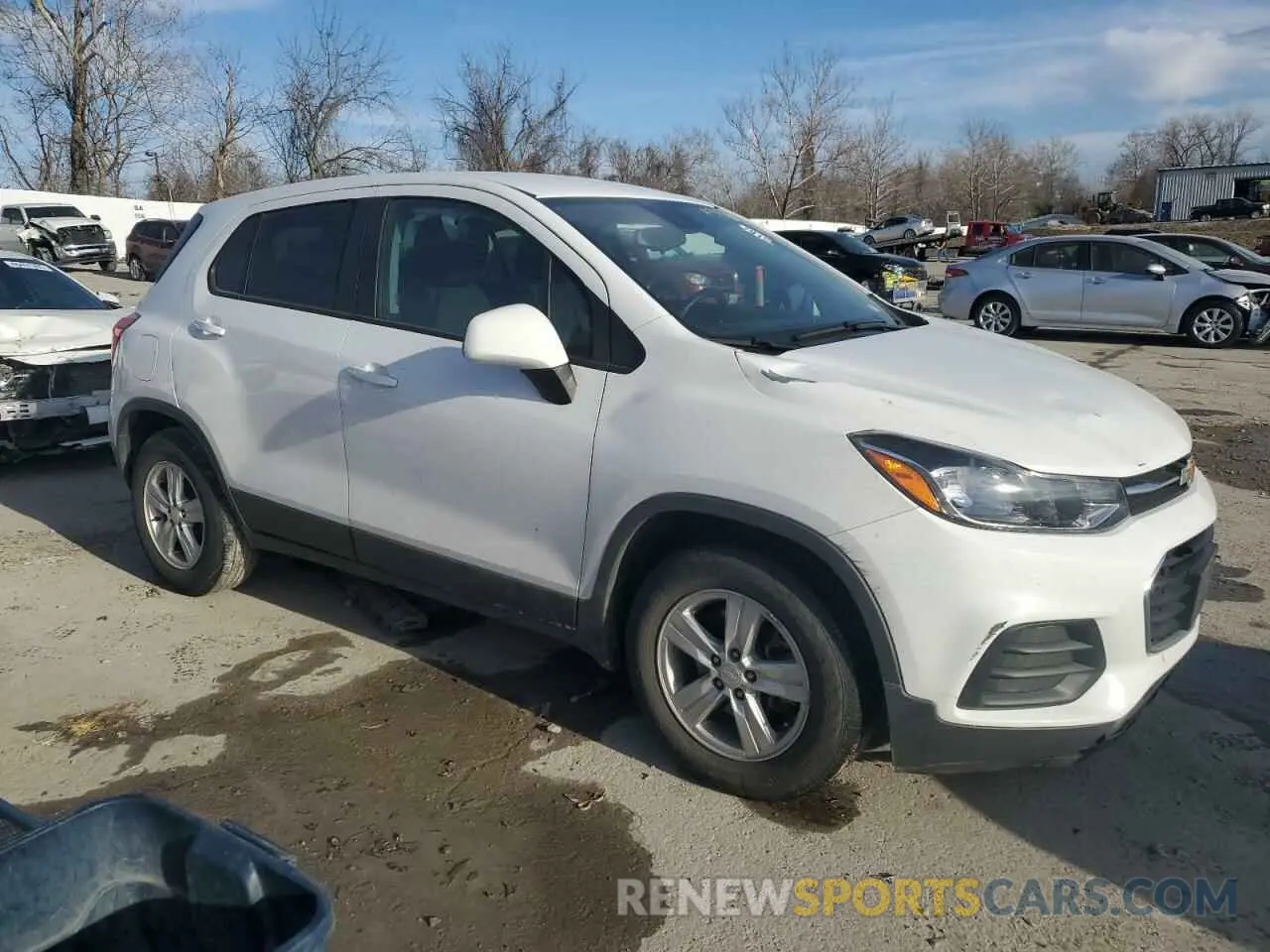 4 fotografías del automóvil dañado 3GNCJKSB1LL288971 CHEVROLET TRAX 2020