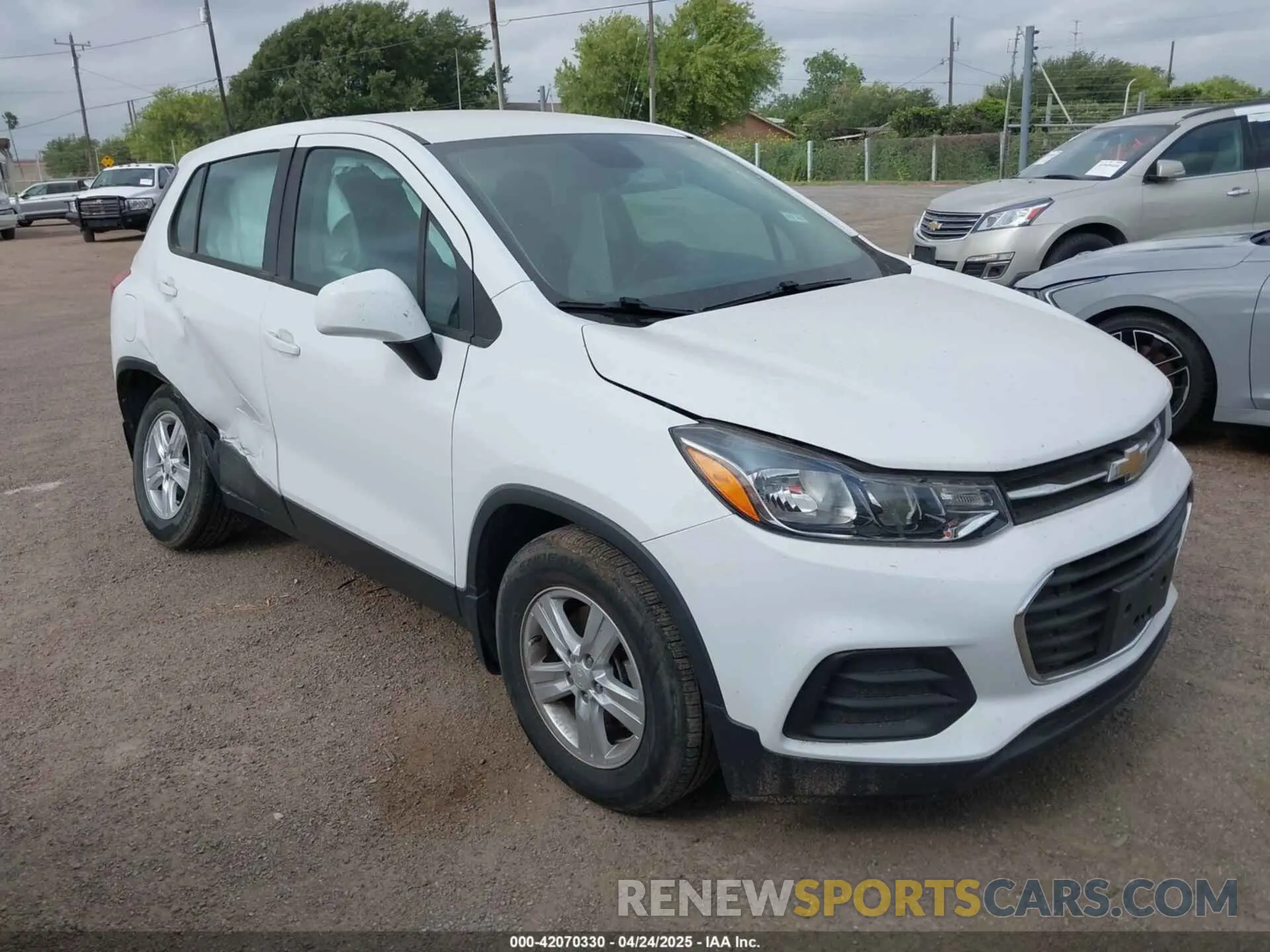 1 fotografías del automóvil dañado 3GNCJKSB2LL150095 CHEVROLET TRAX 2020