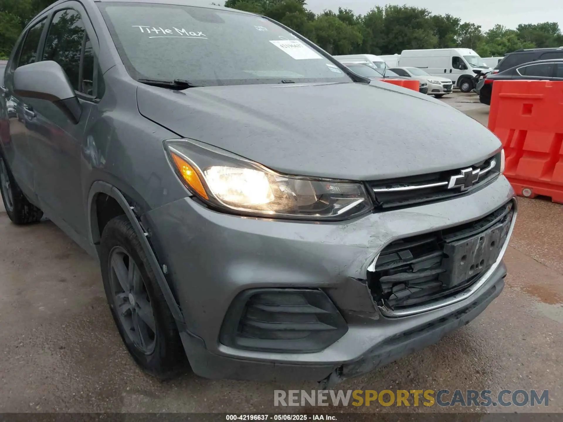 6 fotografías del automóvil dañado 3GNCJKSB2LL221800 CHEVROLET TRAX 2020