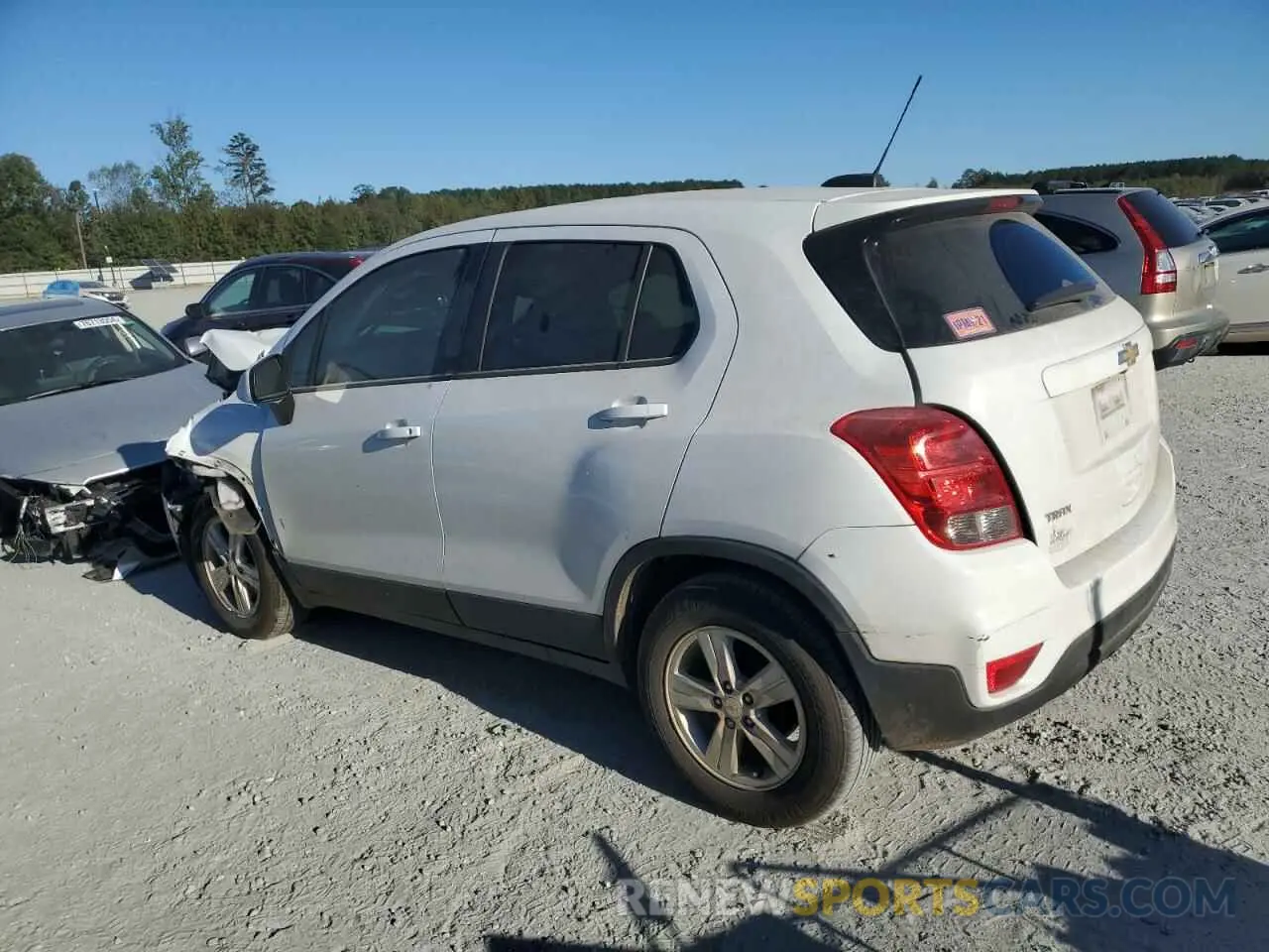 2 fotografías del automóvil dañado 3GNCJKSB3LL130986 CHEVROLET TRAX 2020