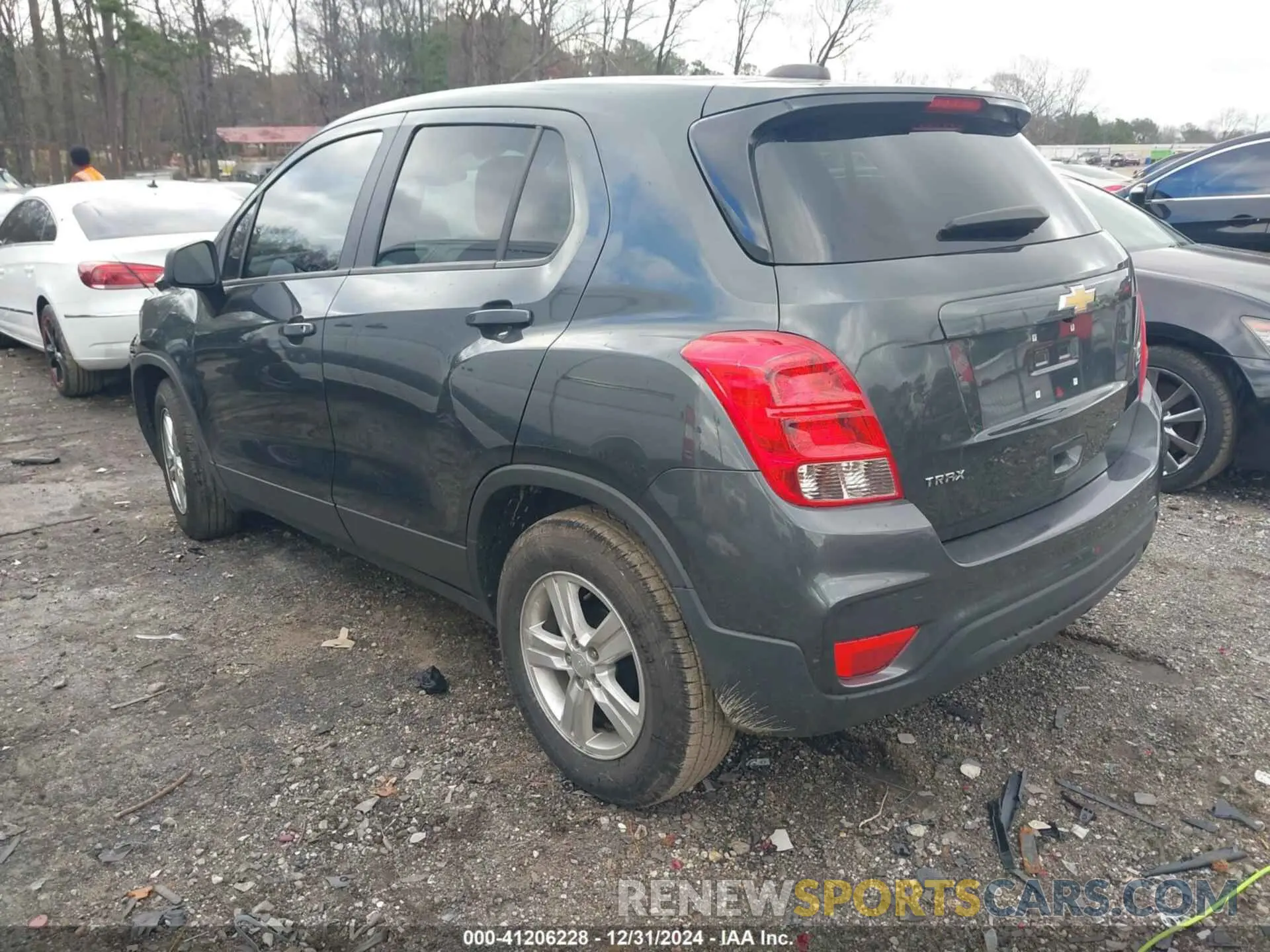 3 fotografías del automóvil dañado 3GNCJKSB3LL185308 CHEVROLET TRAX 2020