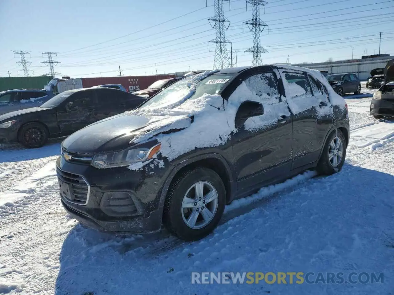 1 fotografías del automóvil dañado 3GNCJKSB3LL219117 CHEVROLET TRAX 2020