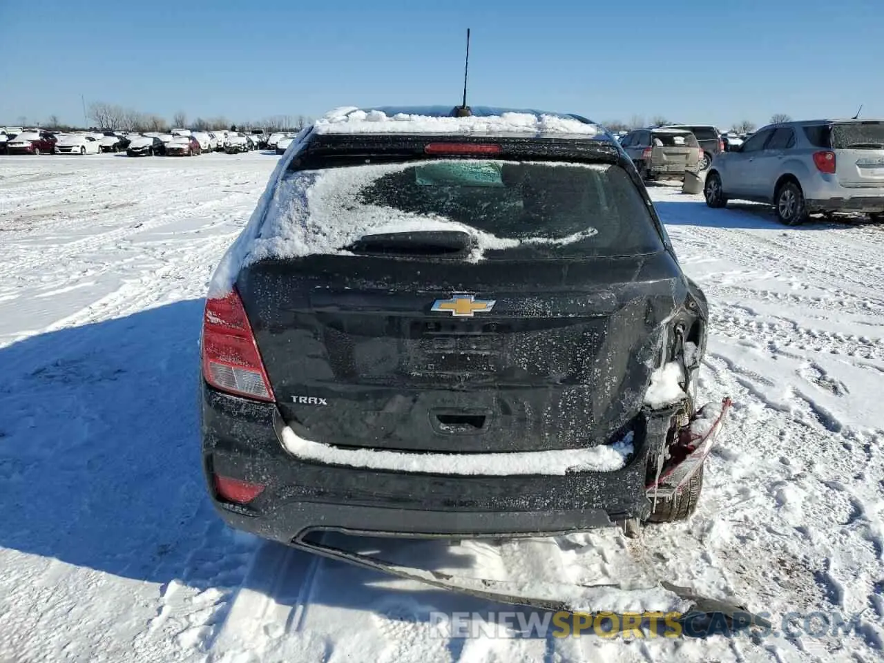 6 fotografías del automóvil dañado 3GNCJKSB3LL219117 CHEVROLET TRAX 2020