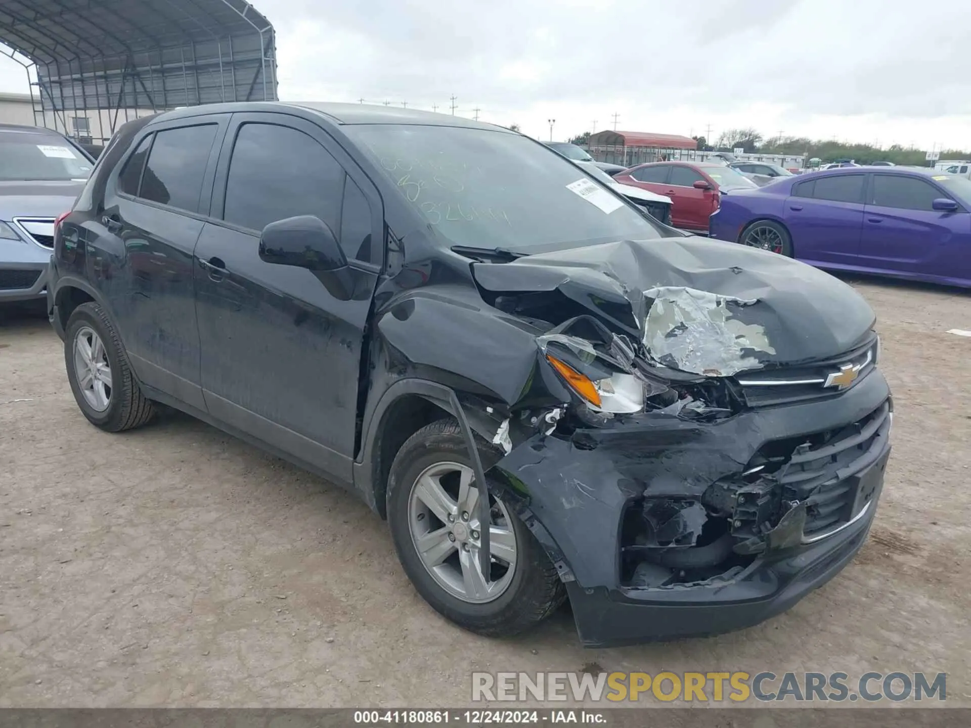 1 fotografías del automóvil dañado 3GNCJKSB3LL326149 CHEVROLET TRAX 2020