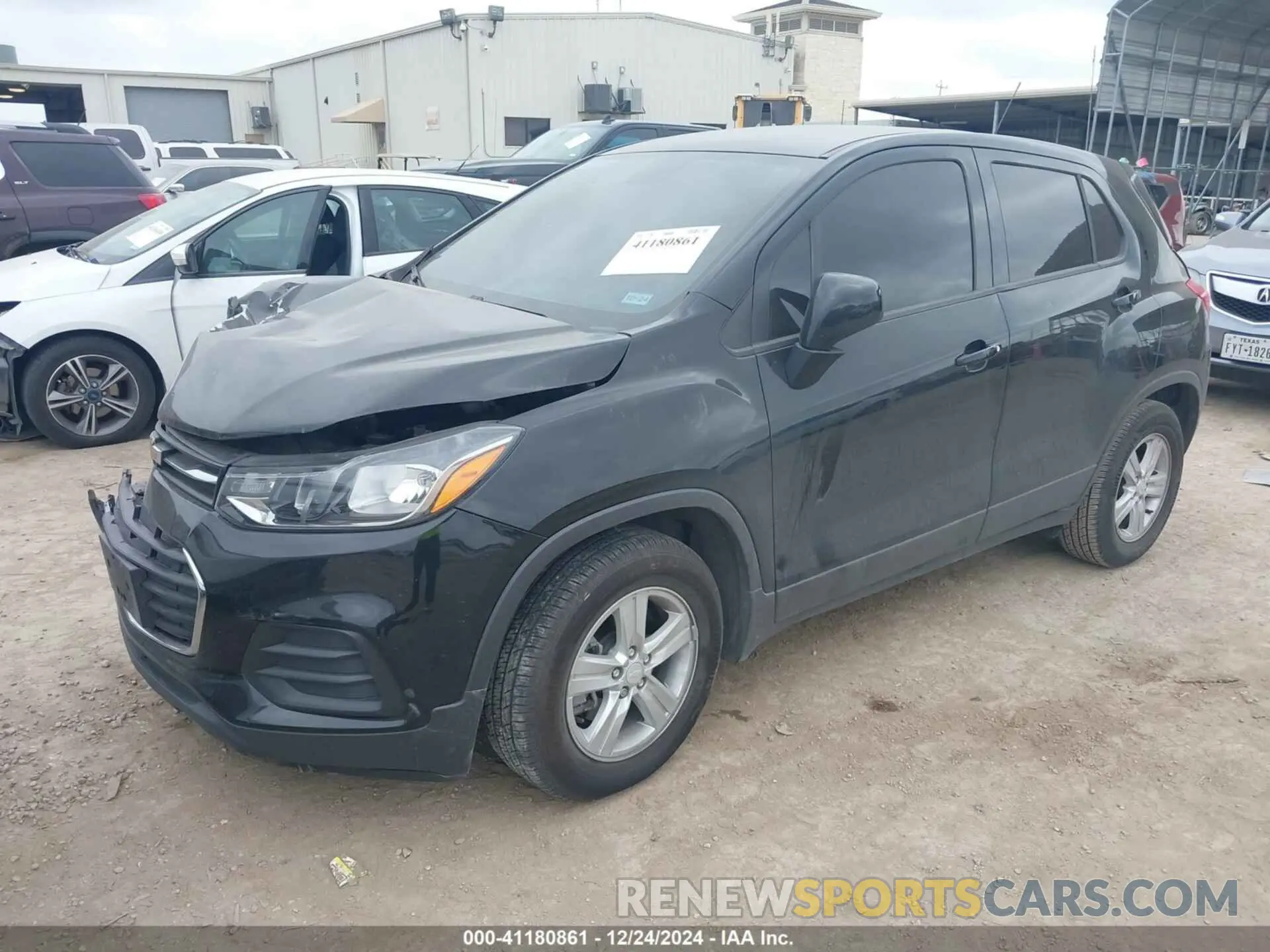 2 fotografías del automóvil dañado 3GNCJKSB3LL326149 CHEVROLET TRAX 2020