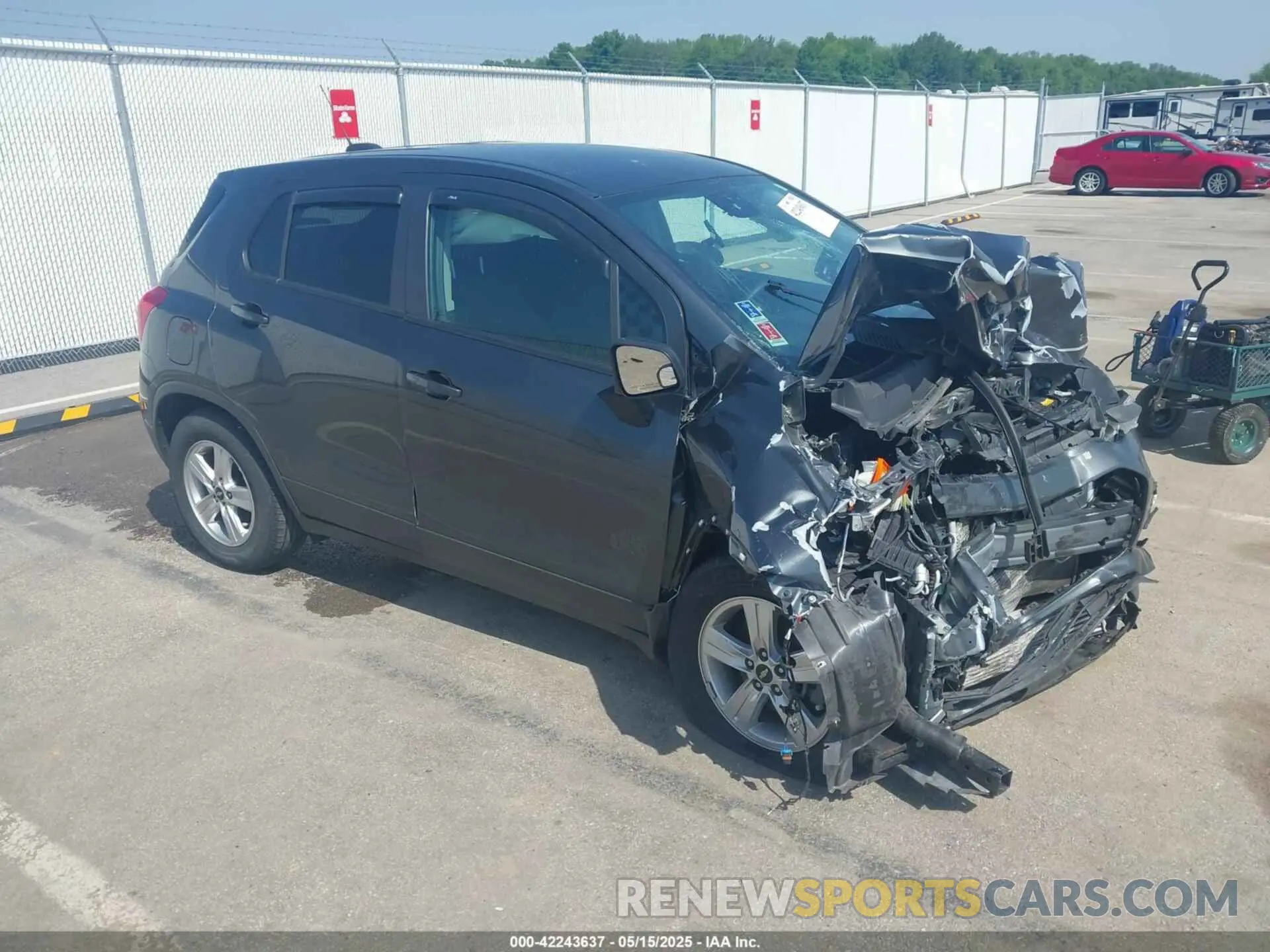 1 fotografías del automóvil dañado 3GNCJKSB4LL273803 CHEVROLET TRAX 2020