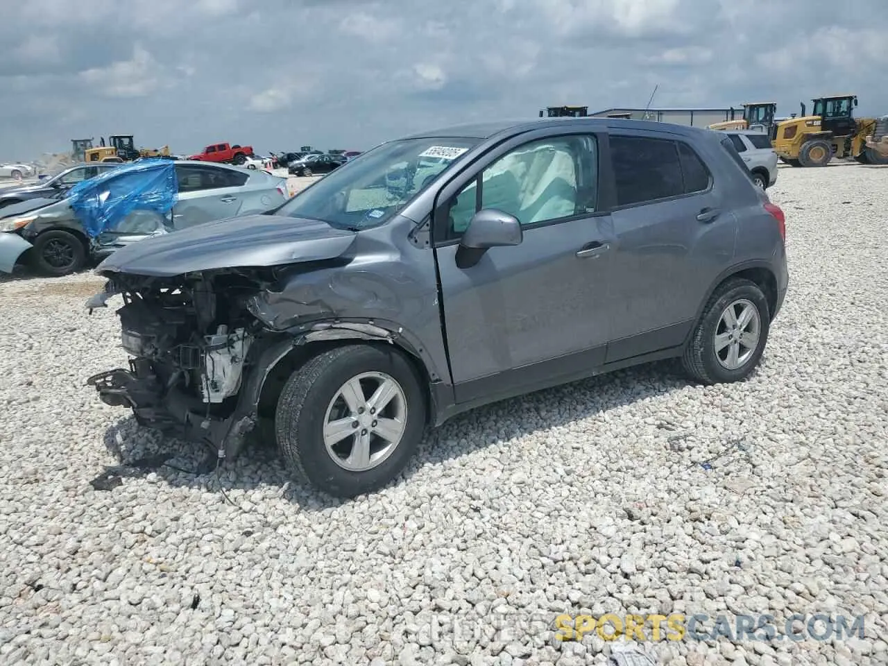 1 fotografías del automóvil dañado 3GNCJKSB4LL276409 CHEVROLET TRAX 2020