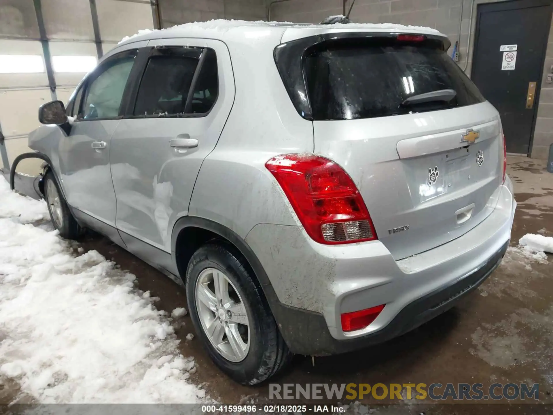 3 fotografías del automóvil dañado 3GNCJKSB4LL338360 CHEVROLET TRAX 2020