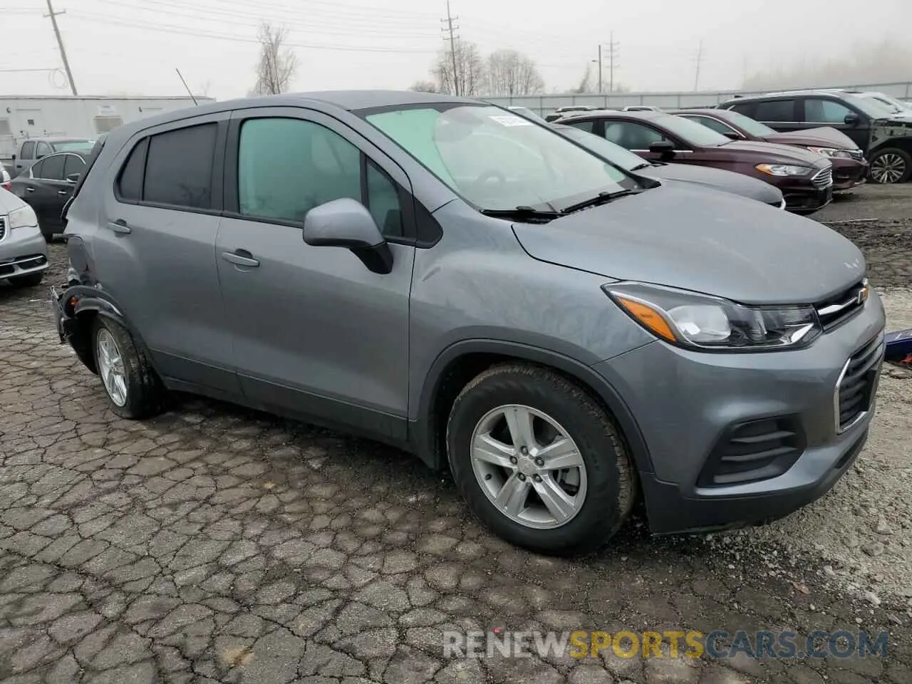 4 fotografías del automóvil dañado 3GNCJKSB5LL178666 CHEVROLET TRAX 2020