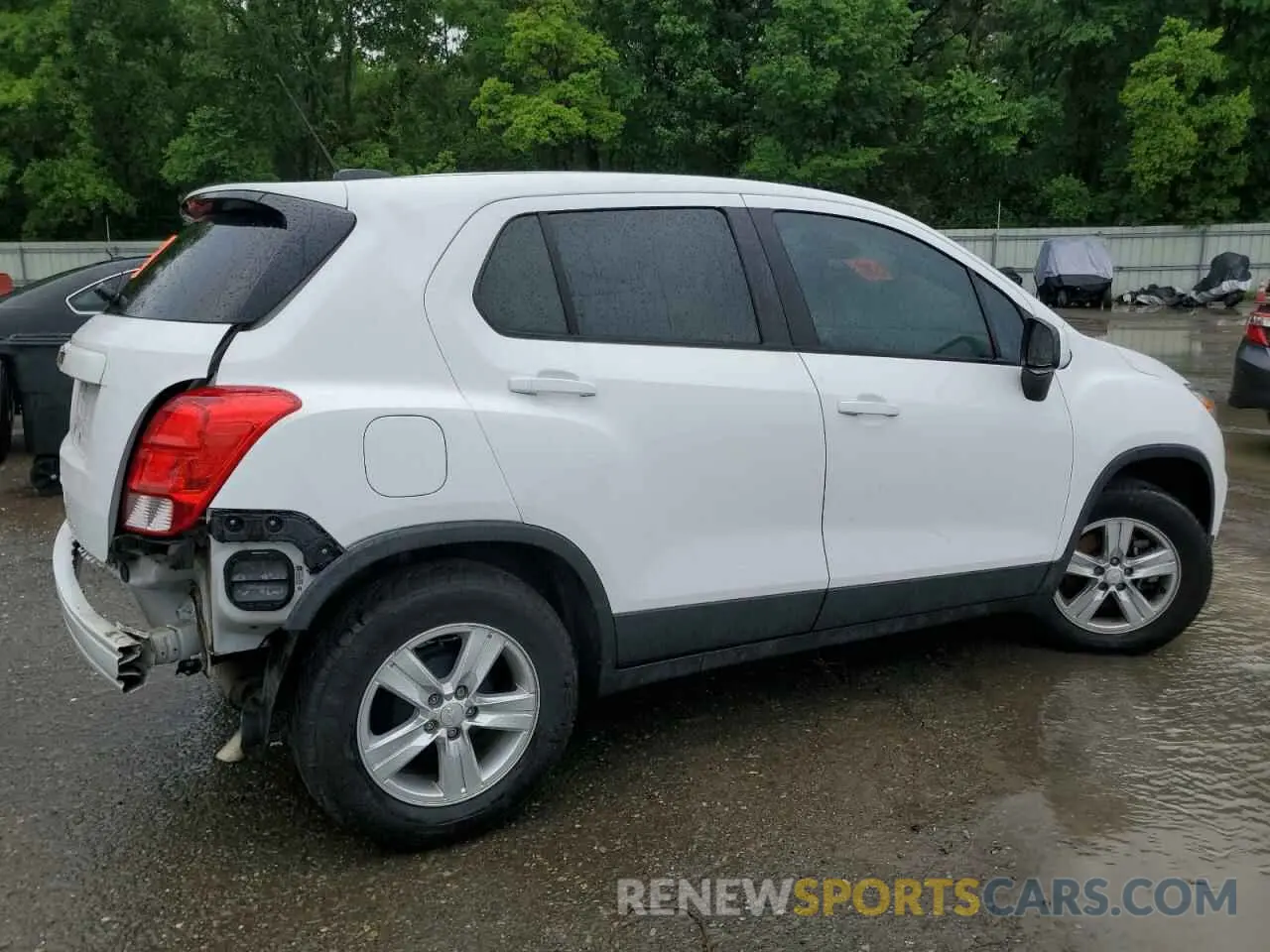 3 fotografías del automóvil dañado 3GNCJKSB5LL197427 CHEVROLET TRAX 2020