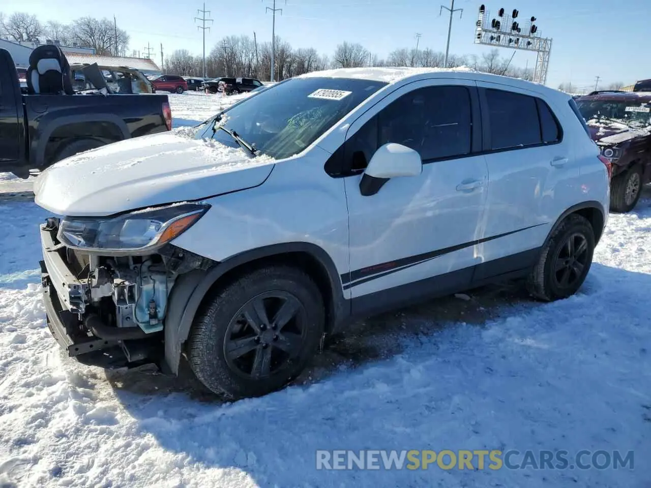1 fotografías del automóvil dañado 3GNCJKSB5LL292618 CHEVROLET TRAX 2020