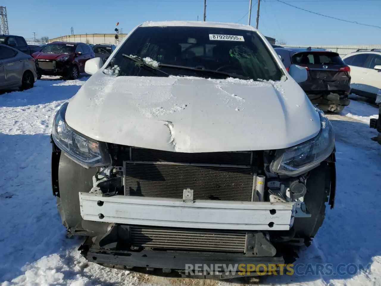 5 fotografías del automóvil dañado 3GNCJKSB5LL292618 CHEVROLET TRAX 2020