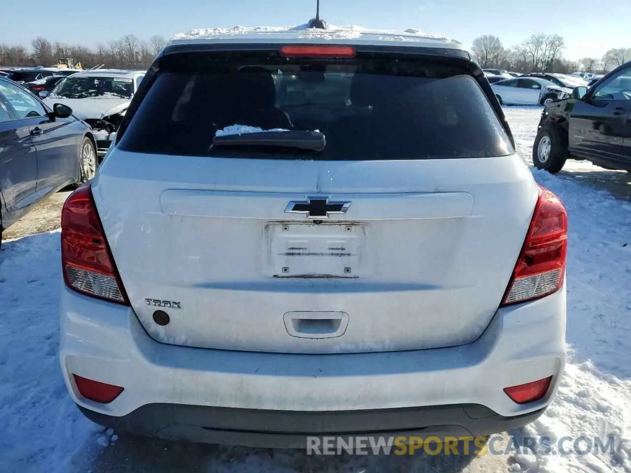 6 fotografías del automóvil dañado 3GNCJKSB5LL292618 CHEVROLET TRAX 2020
