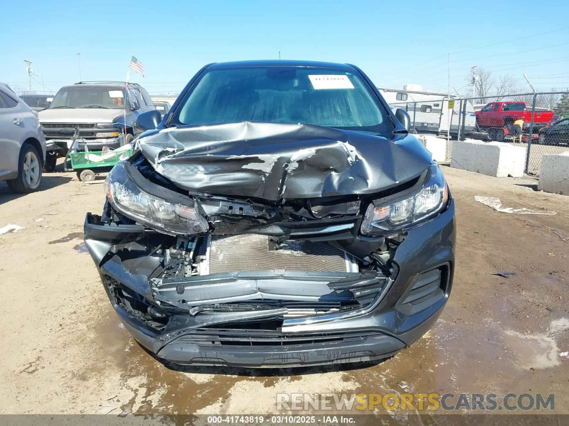 6 fotografías del automóvil dañado 3GNCJKSB6LL192172 CHEVROLET TRAX 2020