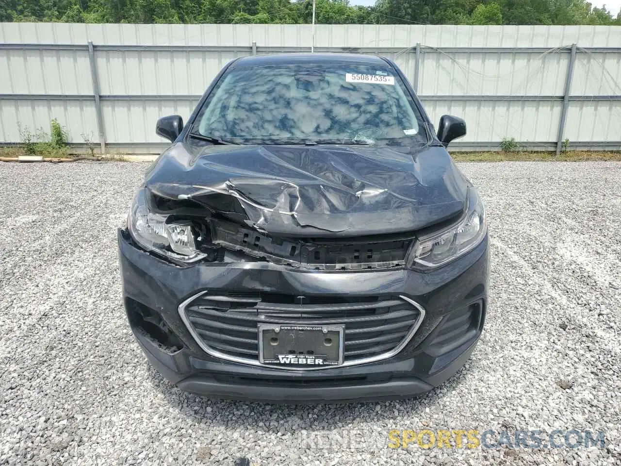 5 fotografías del automóvil dañado 3GNCJKSB7LL117917 CHEVROLET TRAX 2020