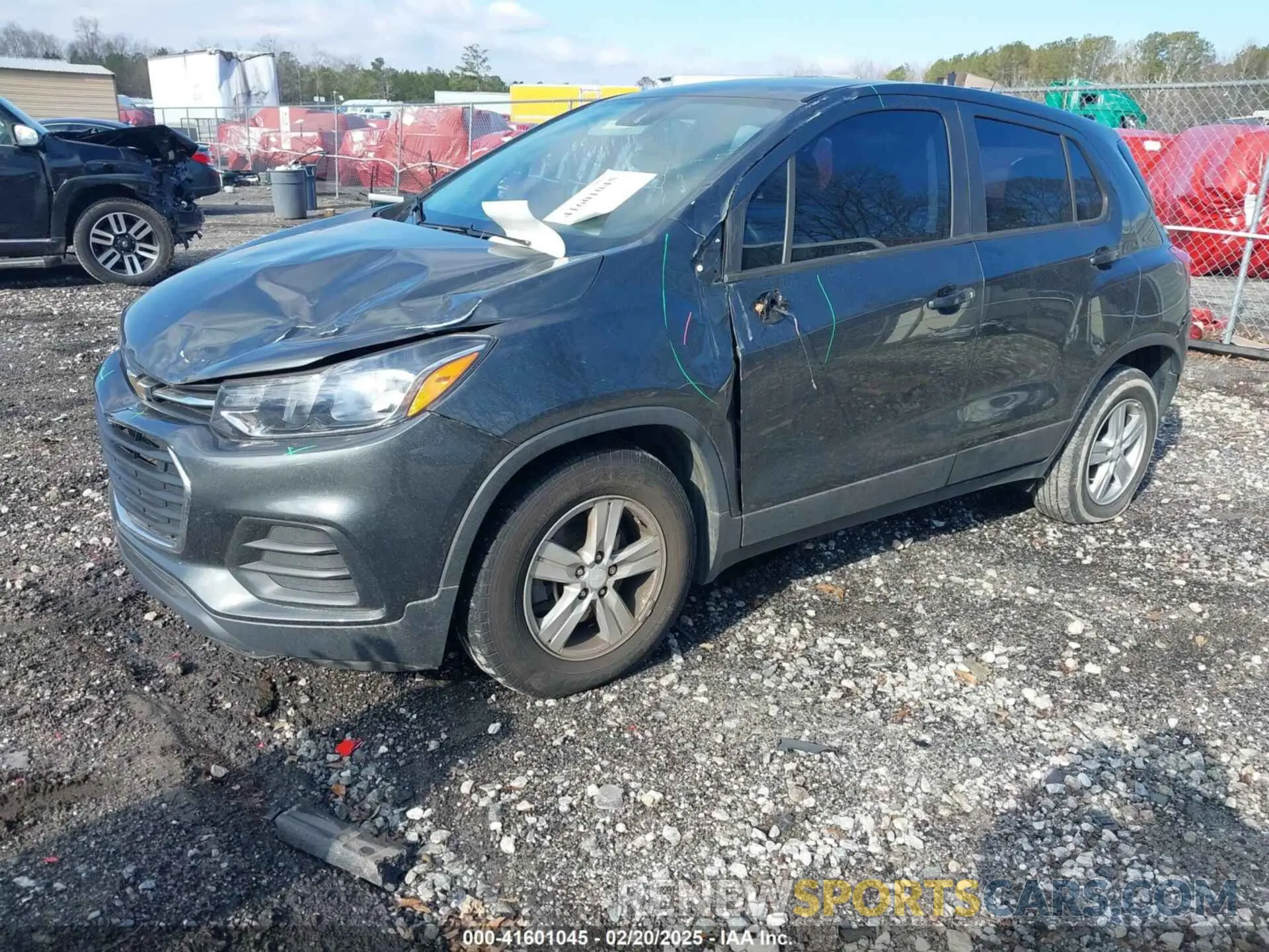 2 fotografías del automóvil dañado 3GNCJKSB7LL126262 CHEVROLET TRAX 2020