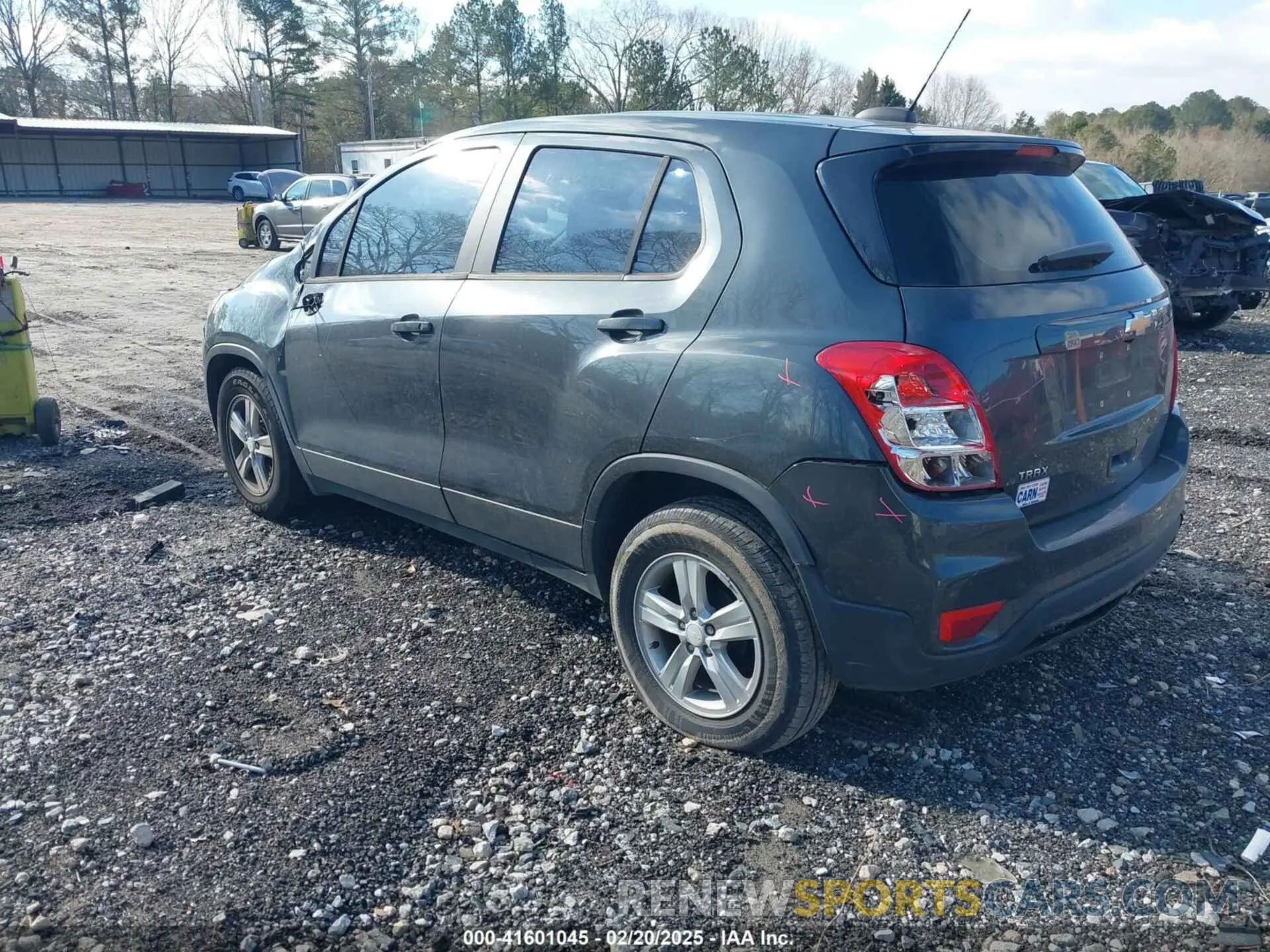 3 fotografías del automóvil dañado 3GNCJKSB7LL126262 CHEVROLET TRAX 2020
