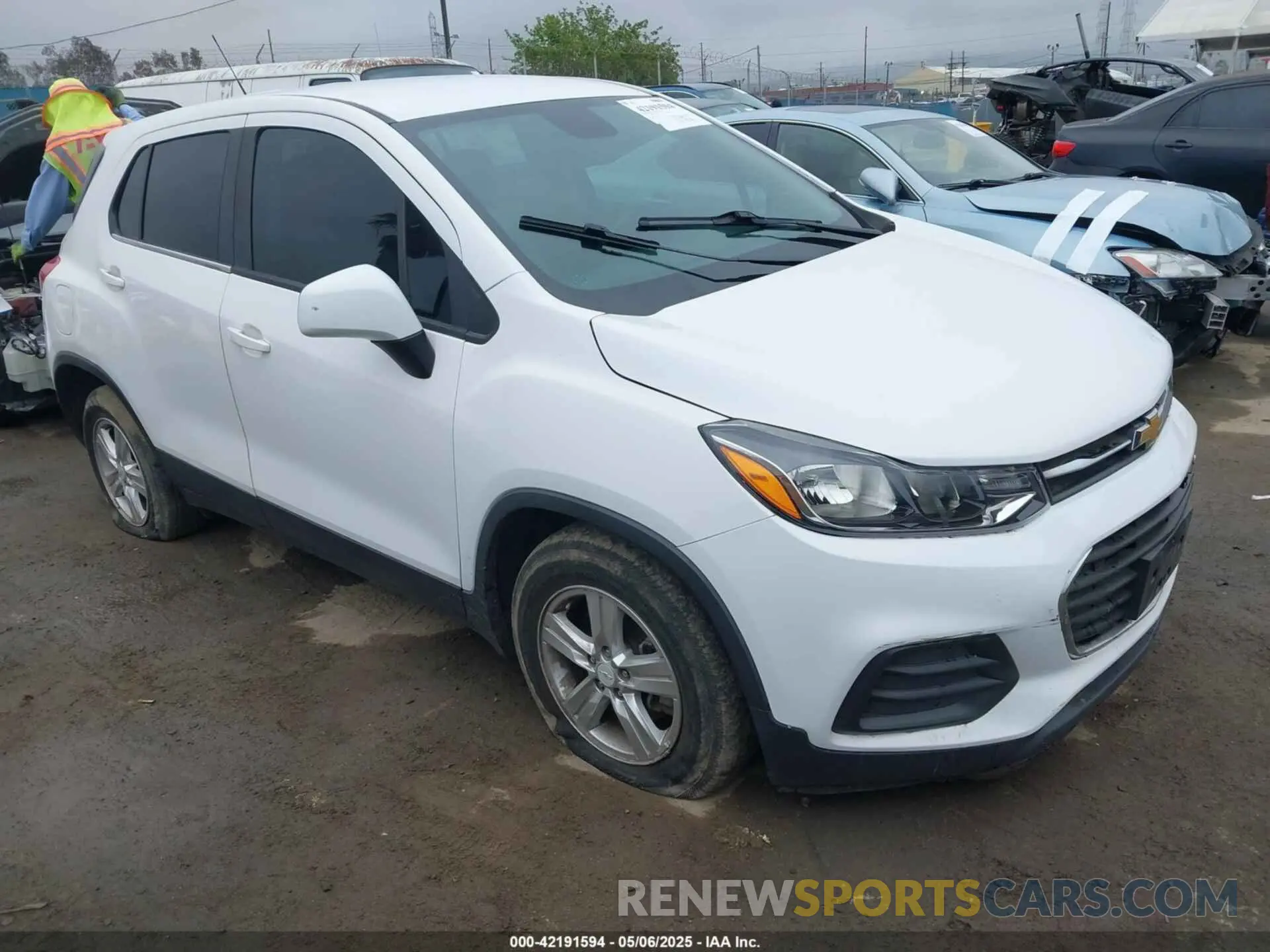 1 fotografías del automóvil dañado 3GNCJKSB7LL171573 CHEVROLET TRAX 2020