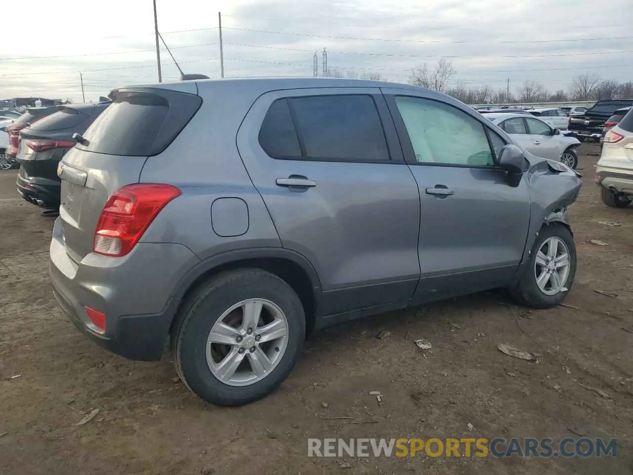 3 fotografías del automóvil dañado 3GNCJKSB7LL315171 CHEVROLET TRAX 2020