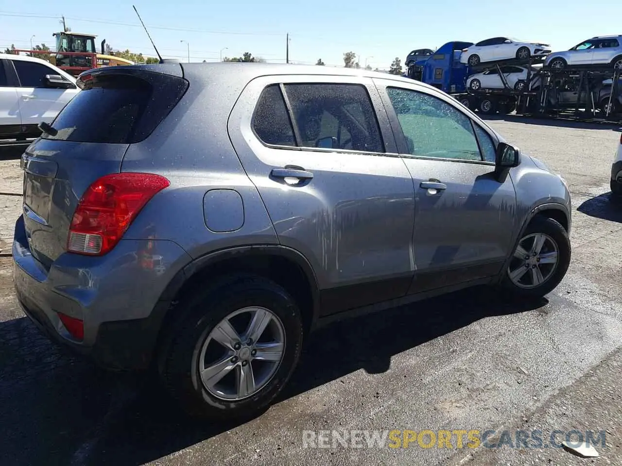 3 fotografías del automóvil dañado 3GNCJKSB8LL277322 CHEVROLET TRAX 2020