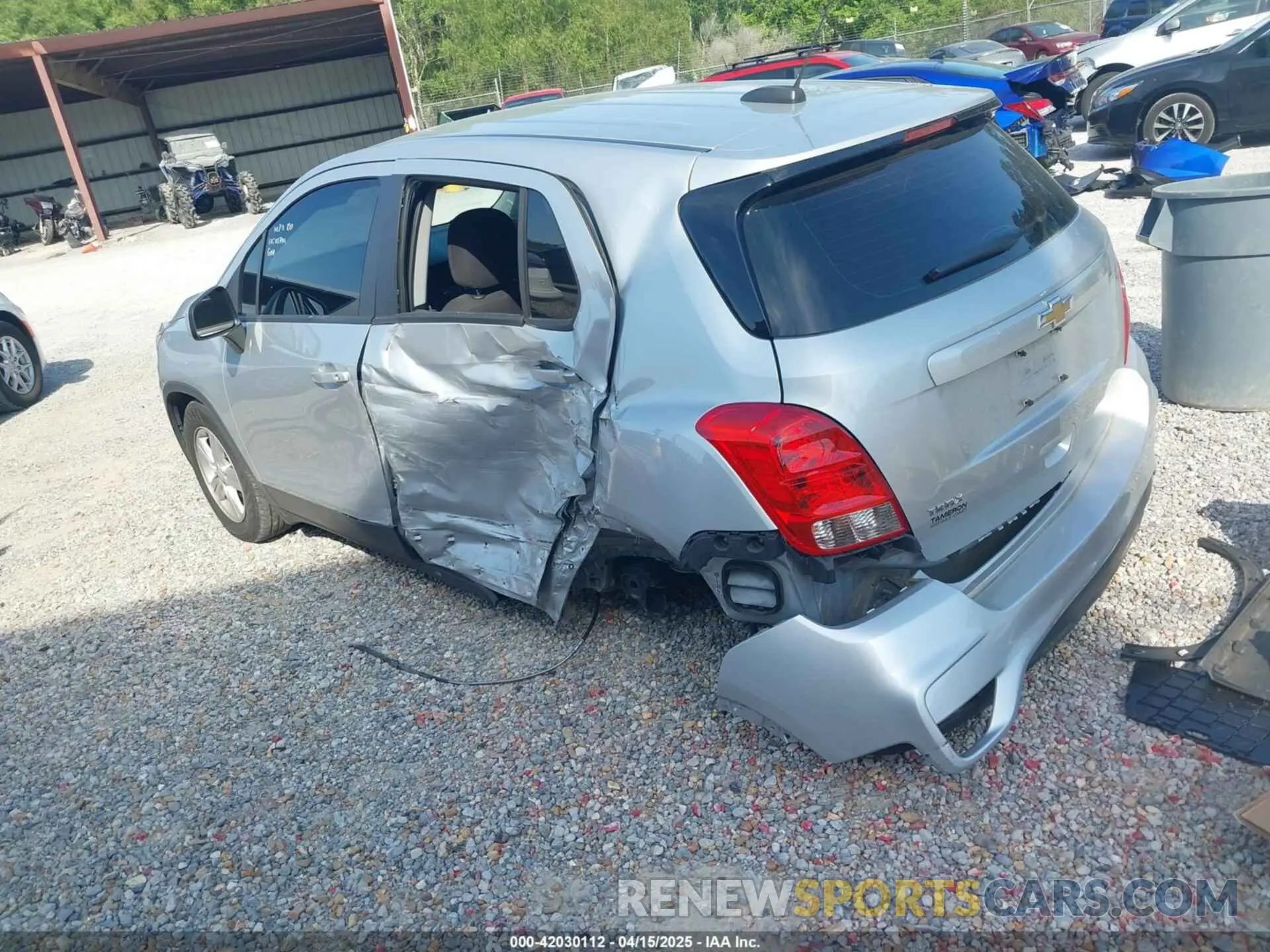 3 fotografías del automóvil dañado 3GNCJKSB8LL313882 CHEVROLET TRAX 2020