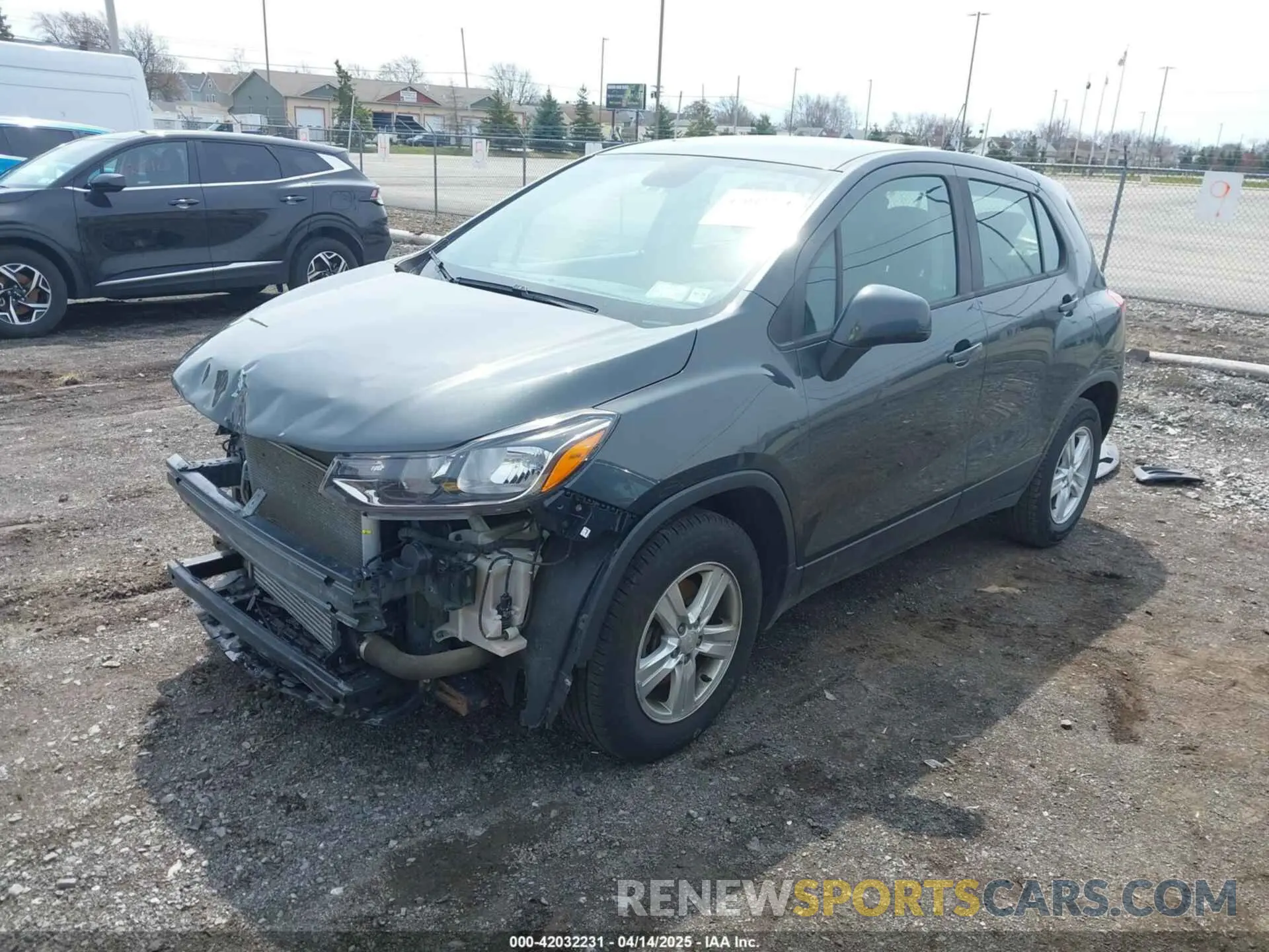 2 fotografías del automóvil dañado 3GNCJKSBXLL185161 CHEVROLET TRAX 2020