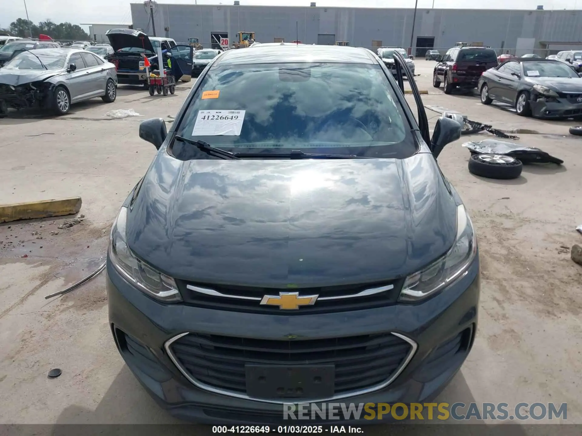 13 fotografías del automóvil dañado 3GNCJKSBXLL198895 CHEVROLET TRAX 2020