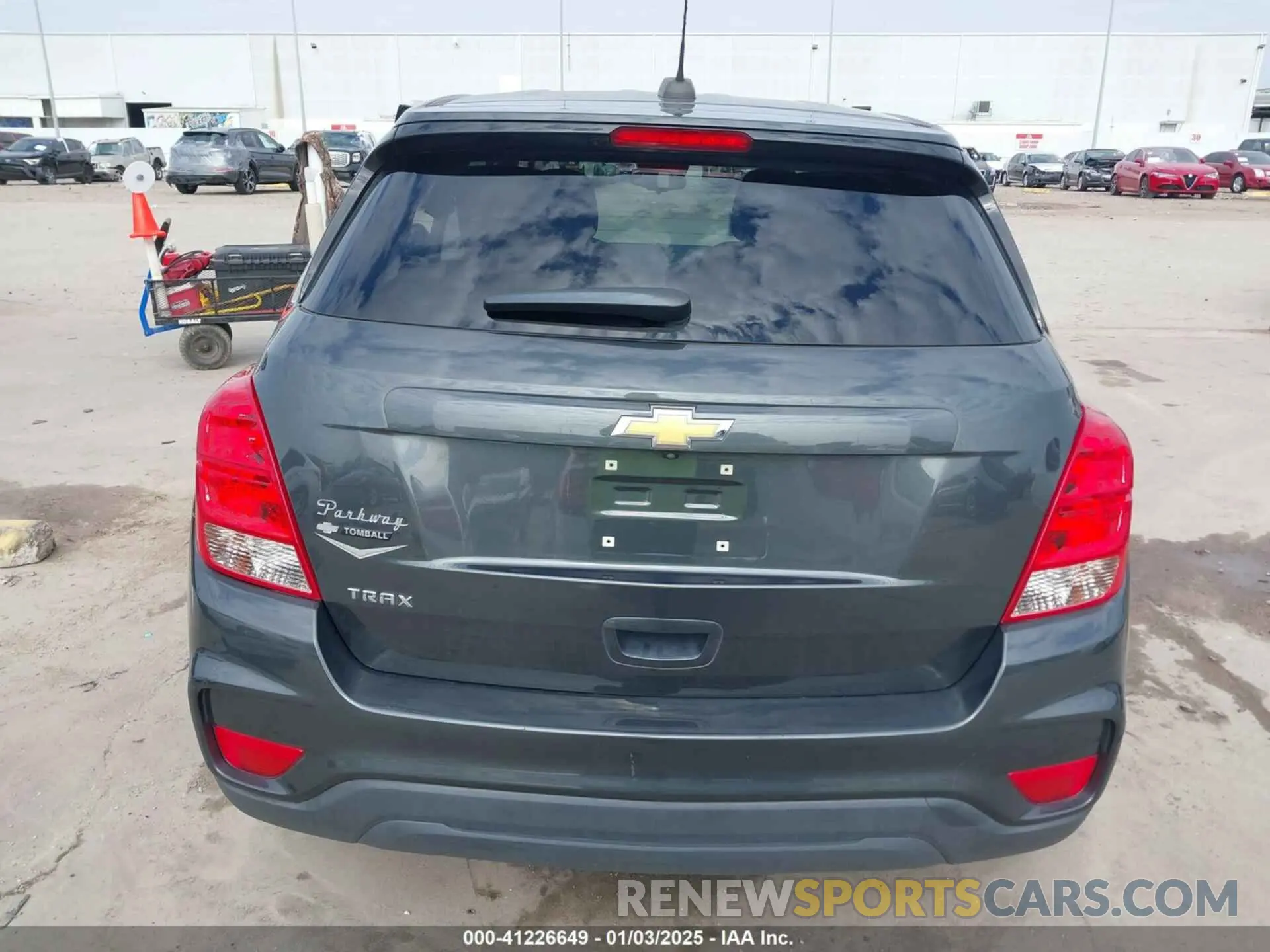 17 fotografías del automóvil dañado 3GNCJKSBXLL198895 CHEVROLET TRAX 2020