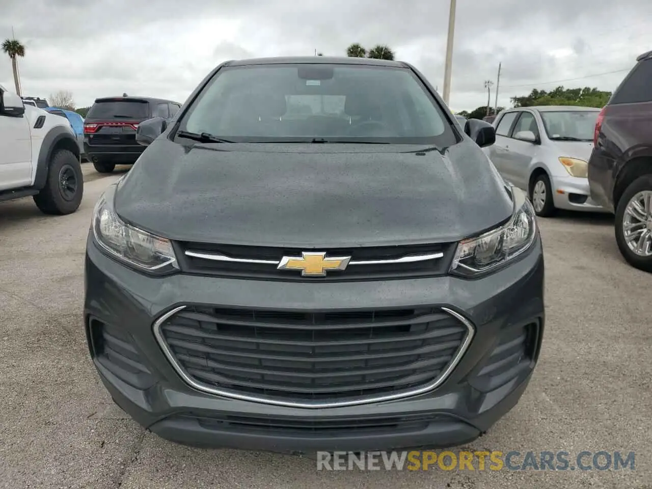 5 fotografías del automóvil dañado 3GNCJKSBXLL201326 CHEVROLET TRAX 2020