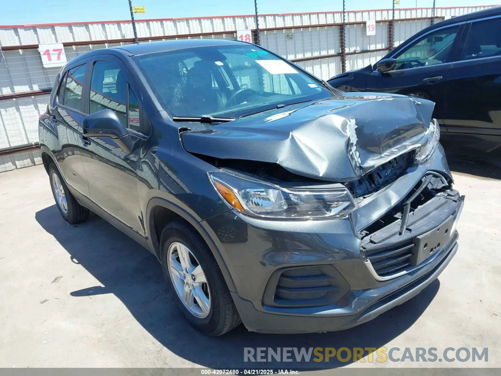 1 fotografías del automóvil dañado 3GNCJKSBXLL222340 CHEVROLET TRAX 2020