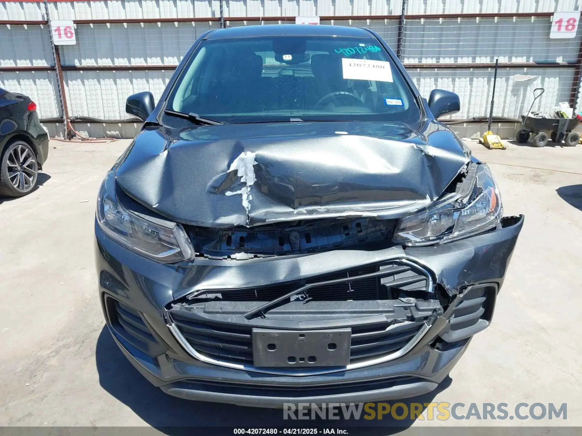 13 fotografías del automóvil dañado 3GNCJKSBXLL222340 CHEVROLET TRAX 2020