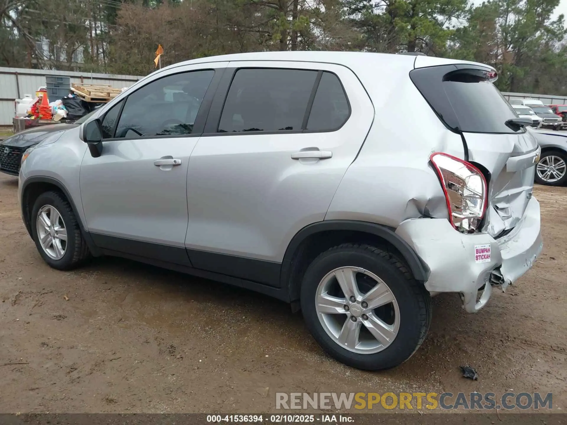 3 fotografías del automóvil dañado 3GNCJKSBXLL280867 CHEVROLET TRAX 2020