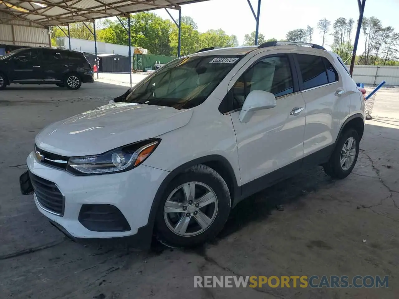 1 fotografías del automóvil dañado 3GNCJLSB0LL205049 CHEVROLET TRAX 2020