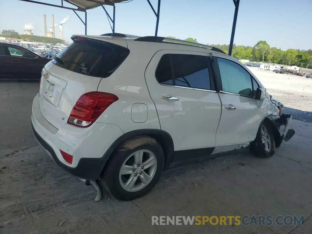 3 fotografías del automóvil dañado 3GNCJLSB0LL205049 CHEVROLET TRAX 2020