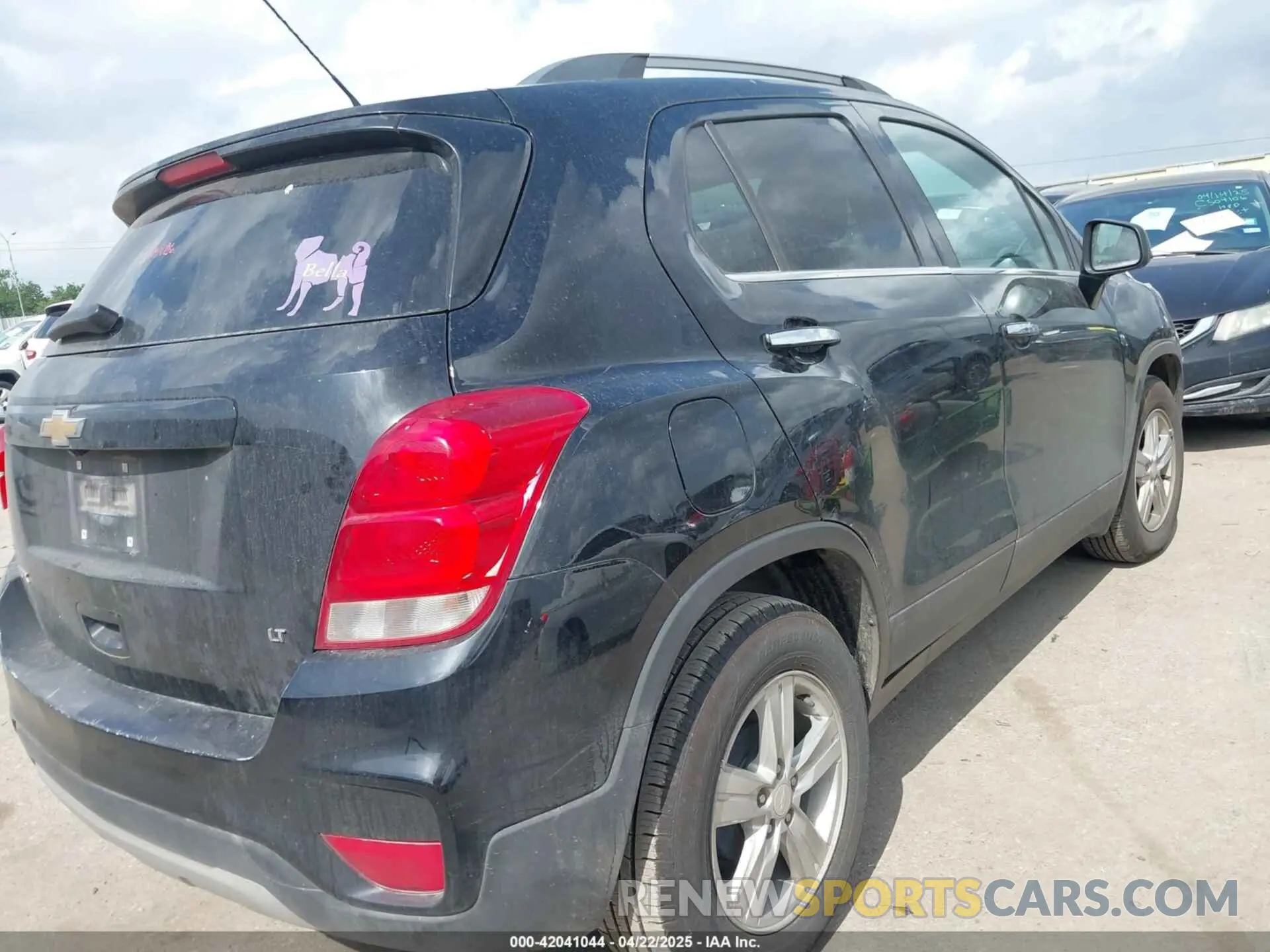 4 fotografías del automóvil dañado 3GNCJLSB1LL293934 CHEVROLET TRAX 2020