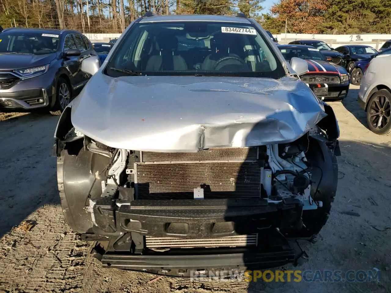 5 fotografías del automóvil dañado 3GNCJLSB1LL339956 CHEVROLET TRAX 2020